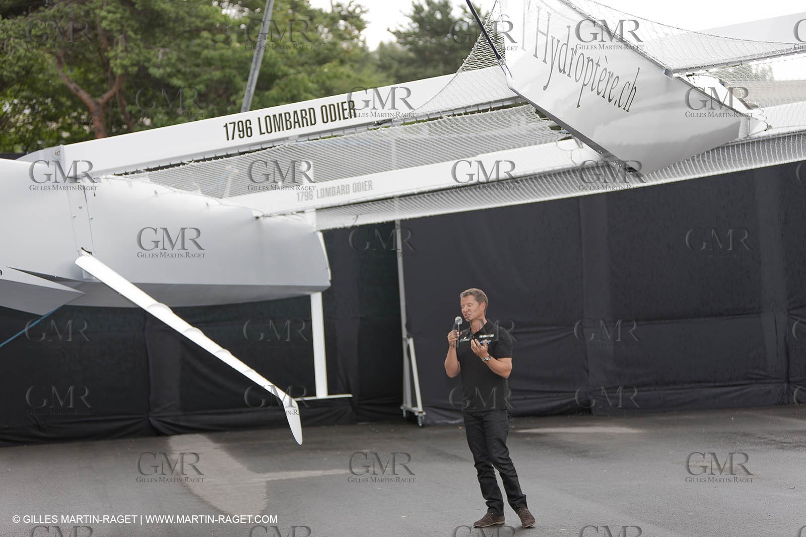 23 08 2010 - Ecublens (SUI) - L'Hydroptère.CH - Project launch