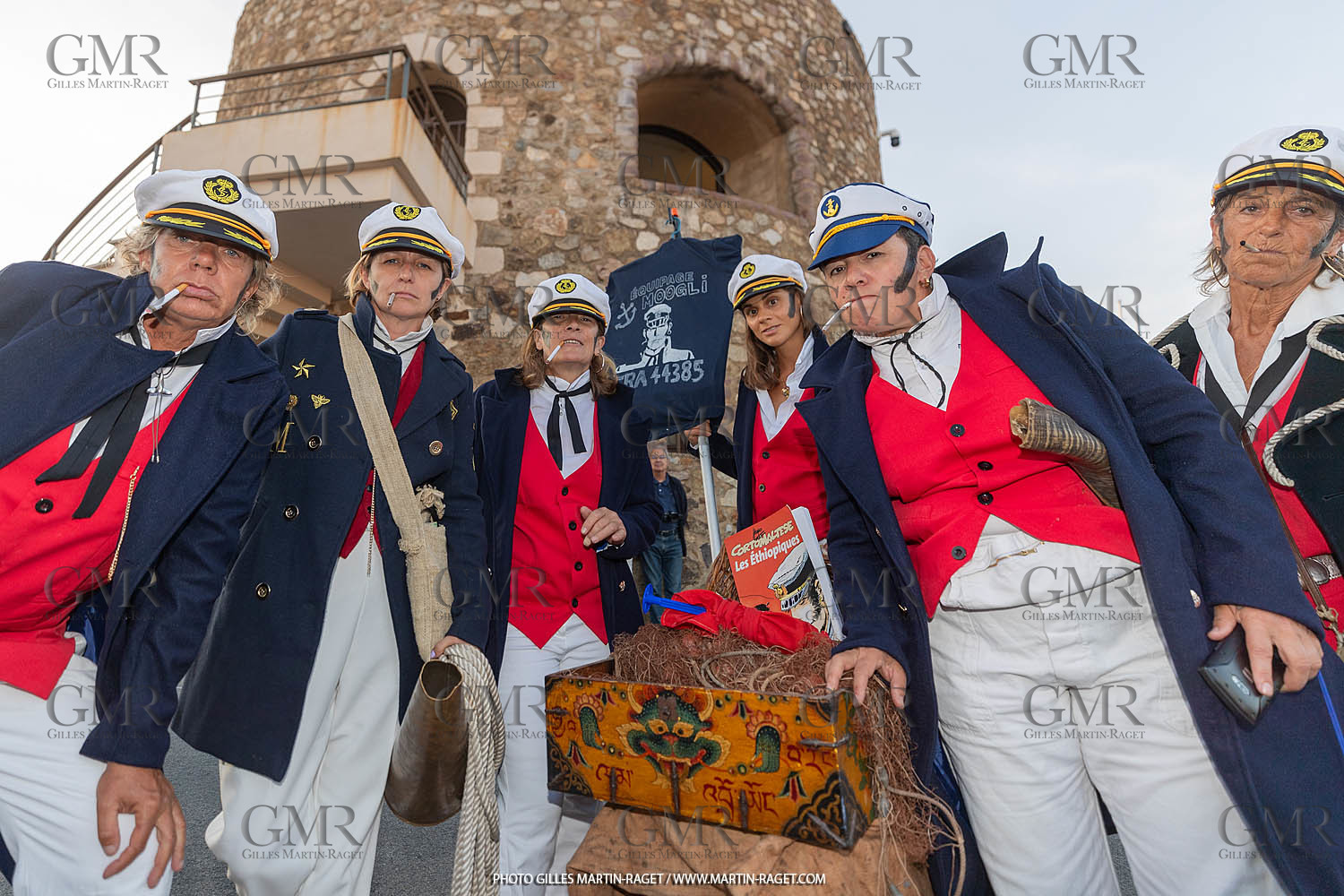 05 10 2023, Saint-Tropez (FRA,83), Les Voiles de Saint-Tropez 2023, RAce Day 5, Défilé des équipages
