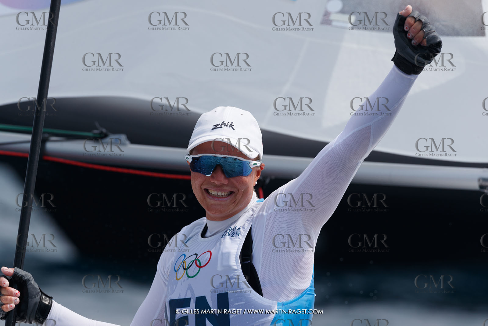 07 08 2024, Marseille (FRA), Paris 2024 Olympic Games, Sailing, Race Day 10, ILCA Medals races