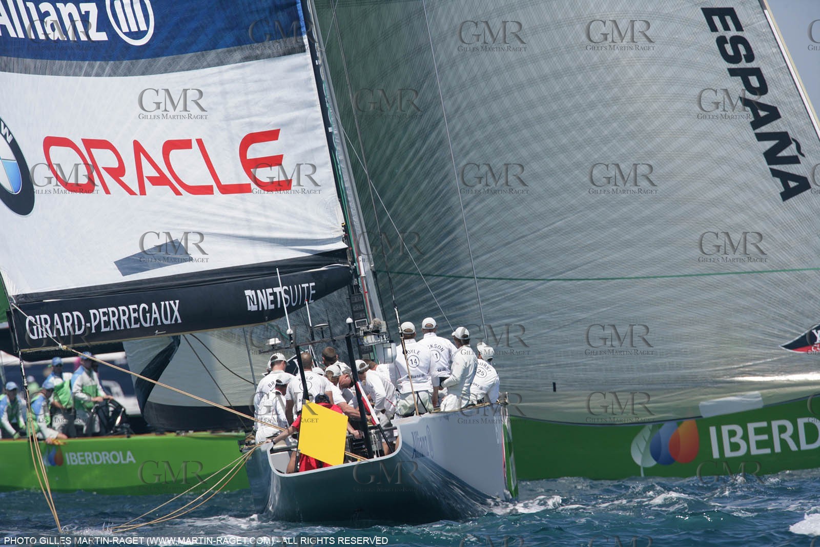 8 05 2007-Valencia (Spain)- 32nd America's Cup - Louis Vuitton Cup - RR2 - Day 10 - BMW ORACLE Racing