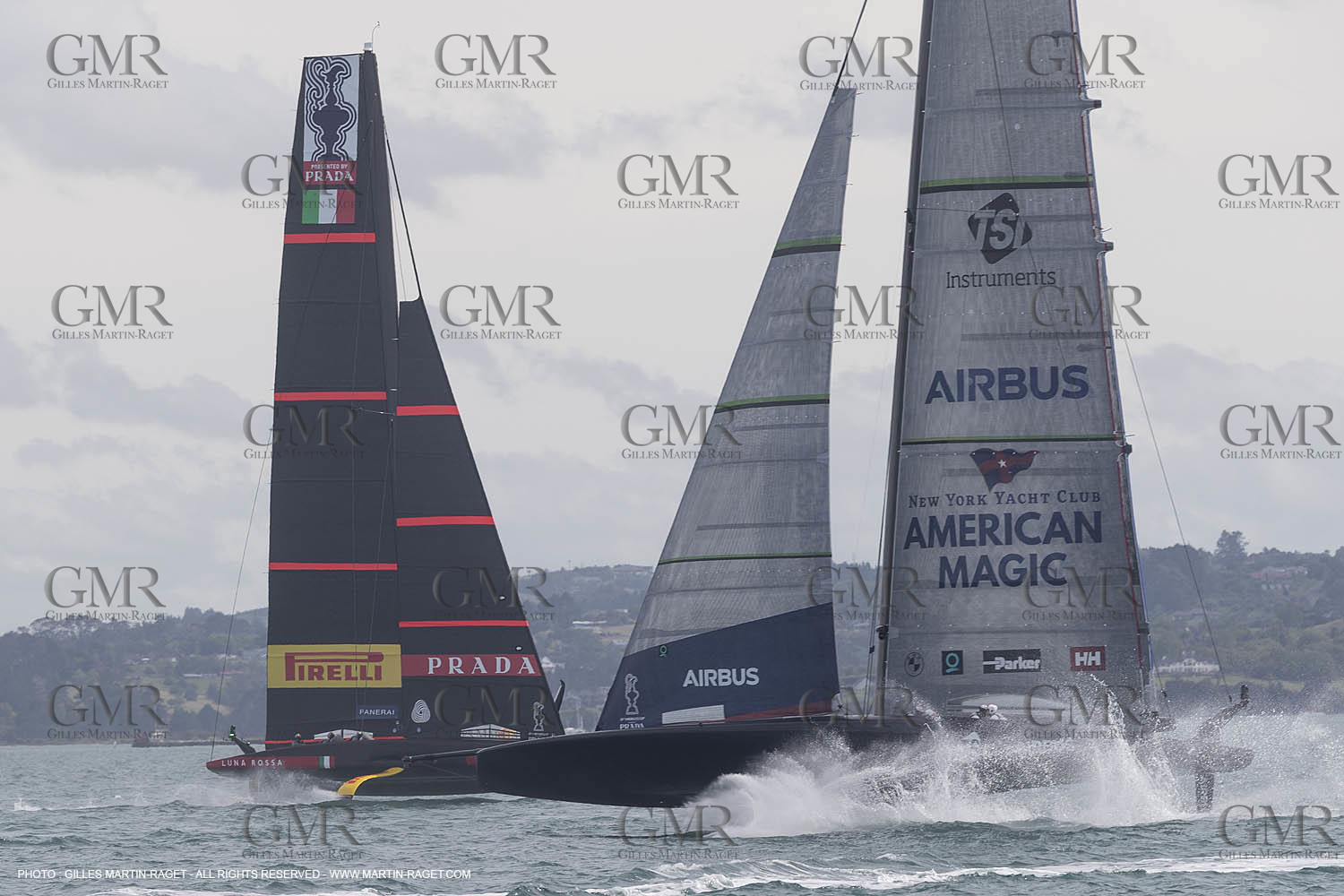 08 12 2020 - Auckland (NZL) - 36th America's Cup - Practice Sessions - Day 1
