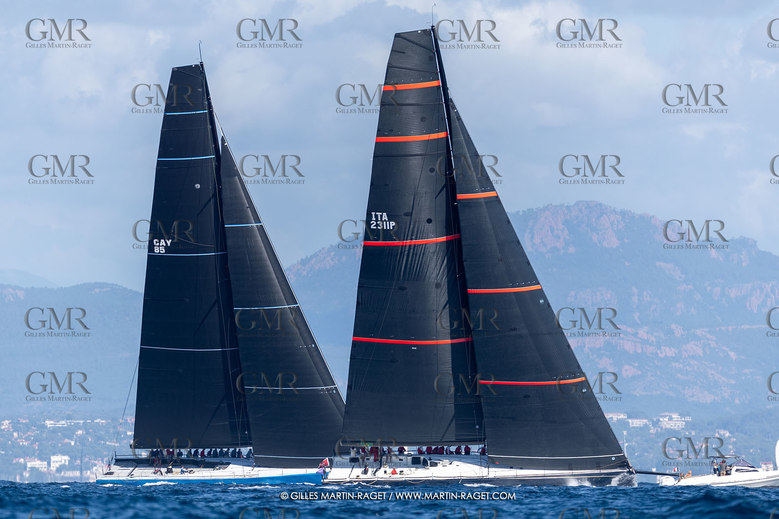 29 09 2024, Saint-Tropez (FRA), Les Voiles de Saint-Tropez 2024, Day 2, Trainings