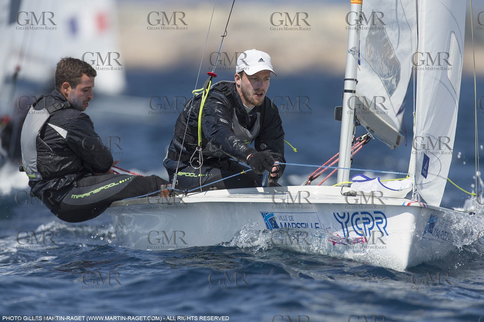 12 04 2015, Marseille (FRA), Yachting Club de la Pointe Rouge - Coupe Internationale de Printemps des 470, Final Day