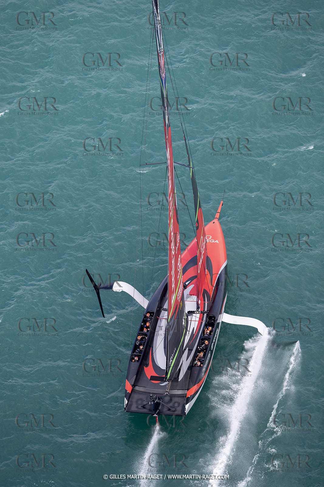 11 12 2020 - Auckland (NZL) - 36th America's Cup - Practice Sessions - Day 3 - Emirates Team New Zealand