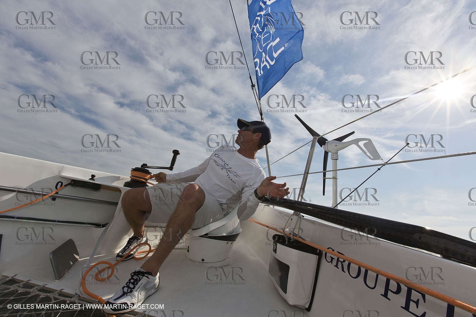 05 07 2012 - New York (USA) - Ocean Krys Race - Speed runs in fornt of NY city