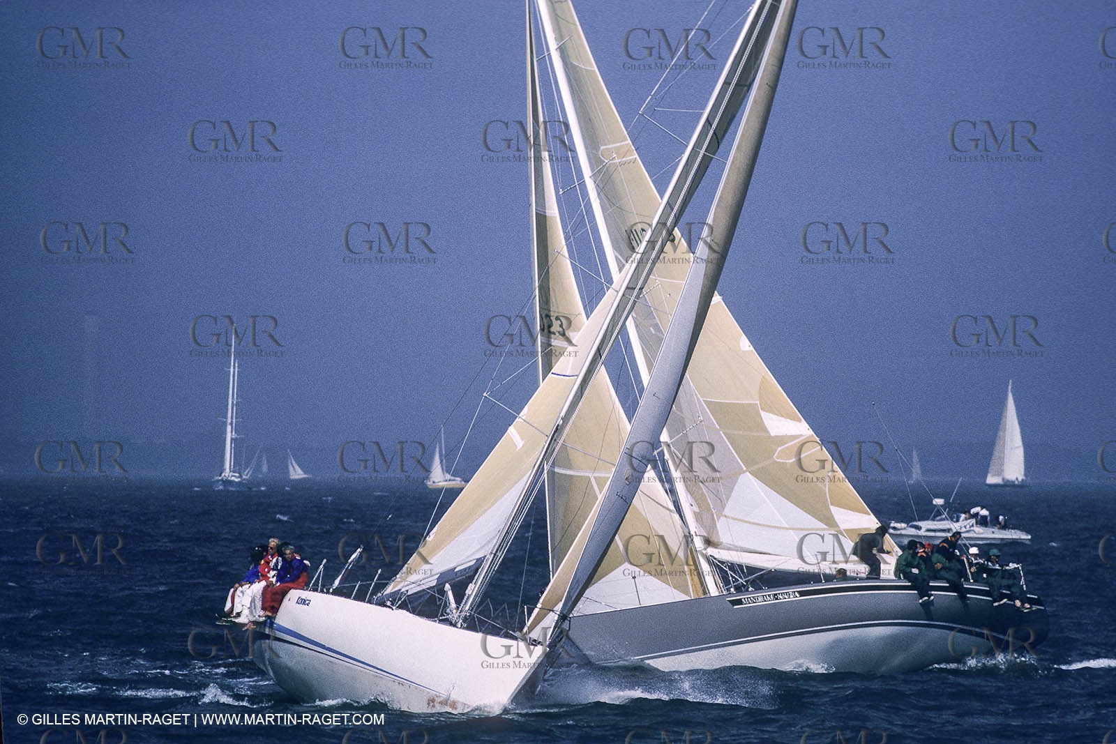 Sailing, Yacht Racing, Admiral's Cup, Cowes Week, Cowes (UK, IOW)