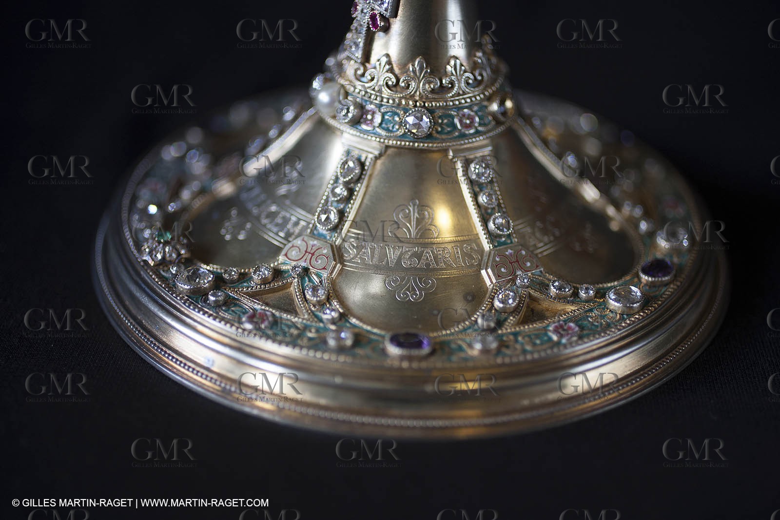 04 02 2013 - Marseille(FRA,13), Notre Dame de la Garde,liturgical silverware
