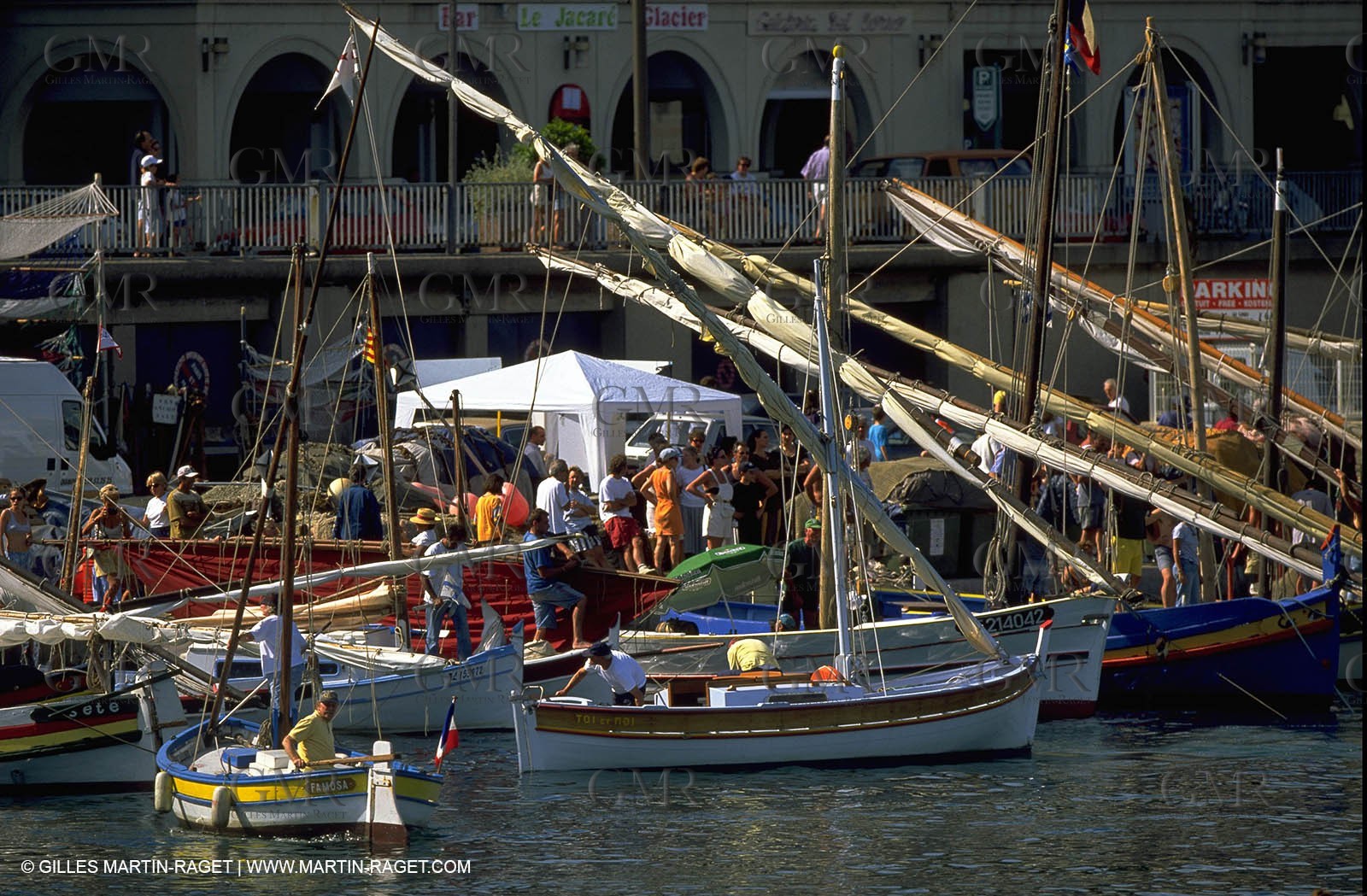 Latin rigs in Sète
