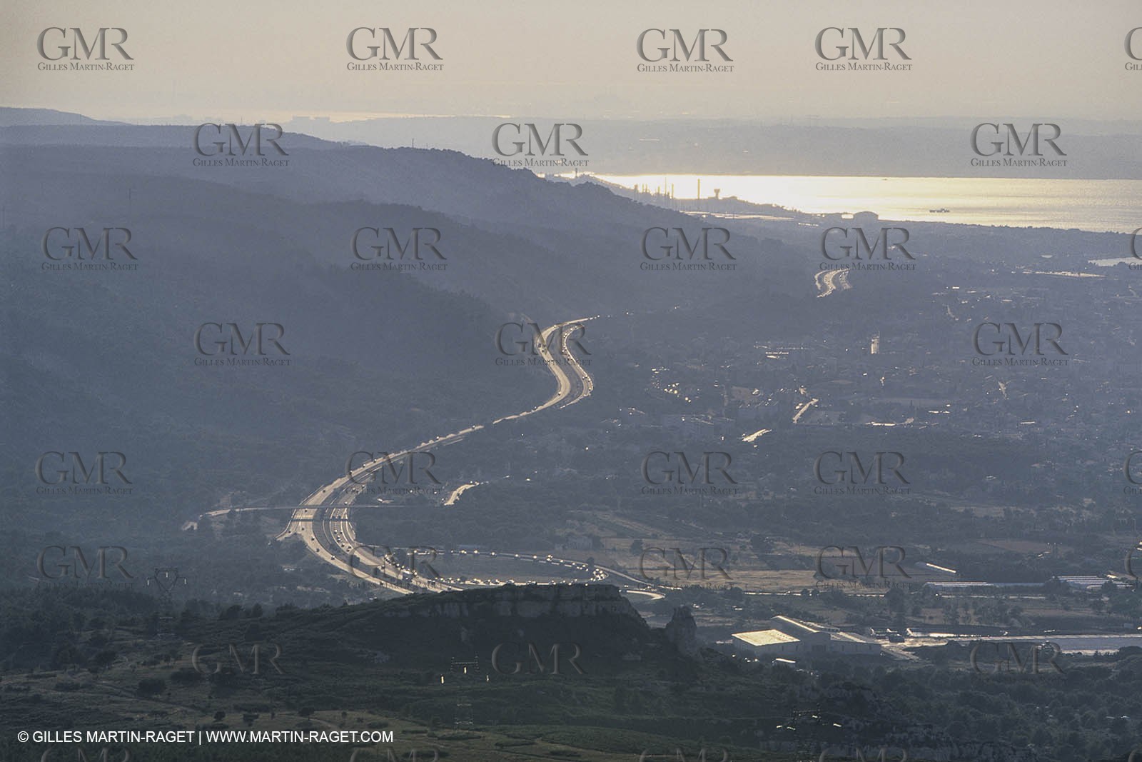 France, Provence, Etang de Berre