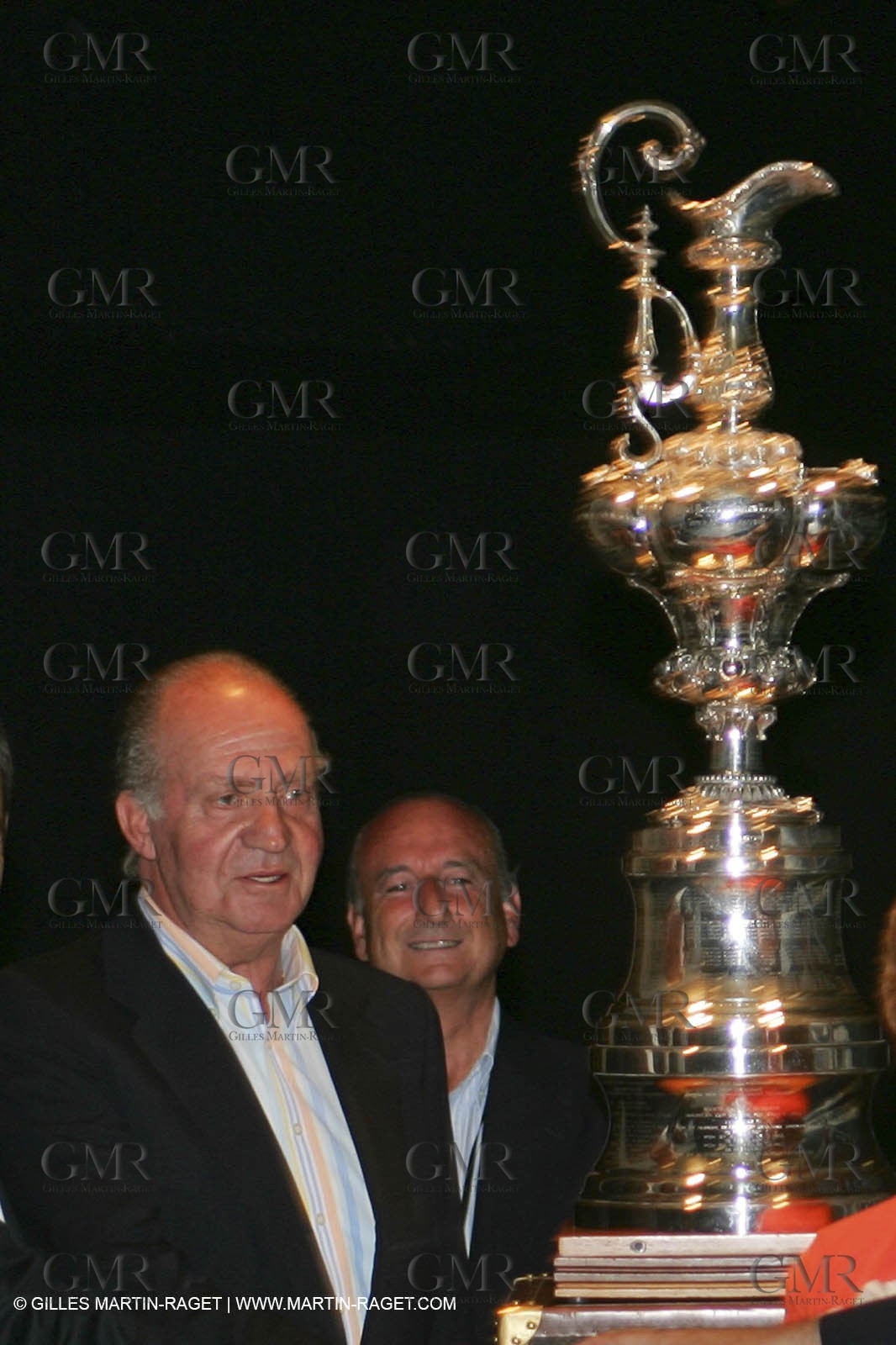 Valencia Louis Vuitton Act 4 & 5 - BMOR - King Juan Carlos of Spain visit - Team presentation - Chris Dickson - Paul Westlake