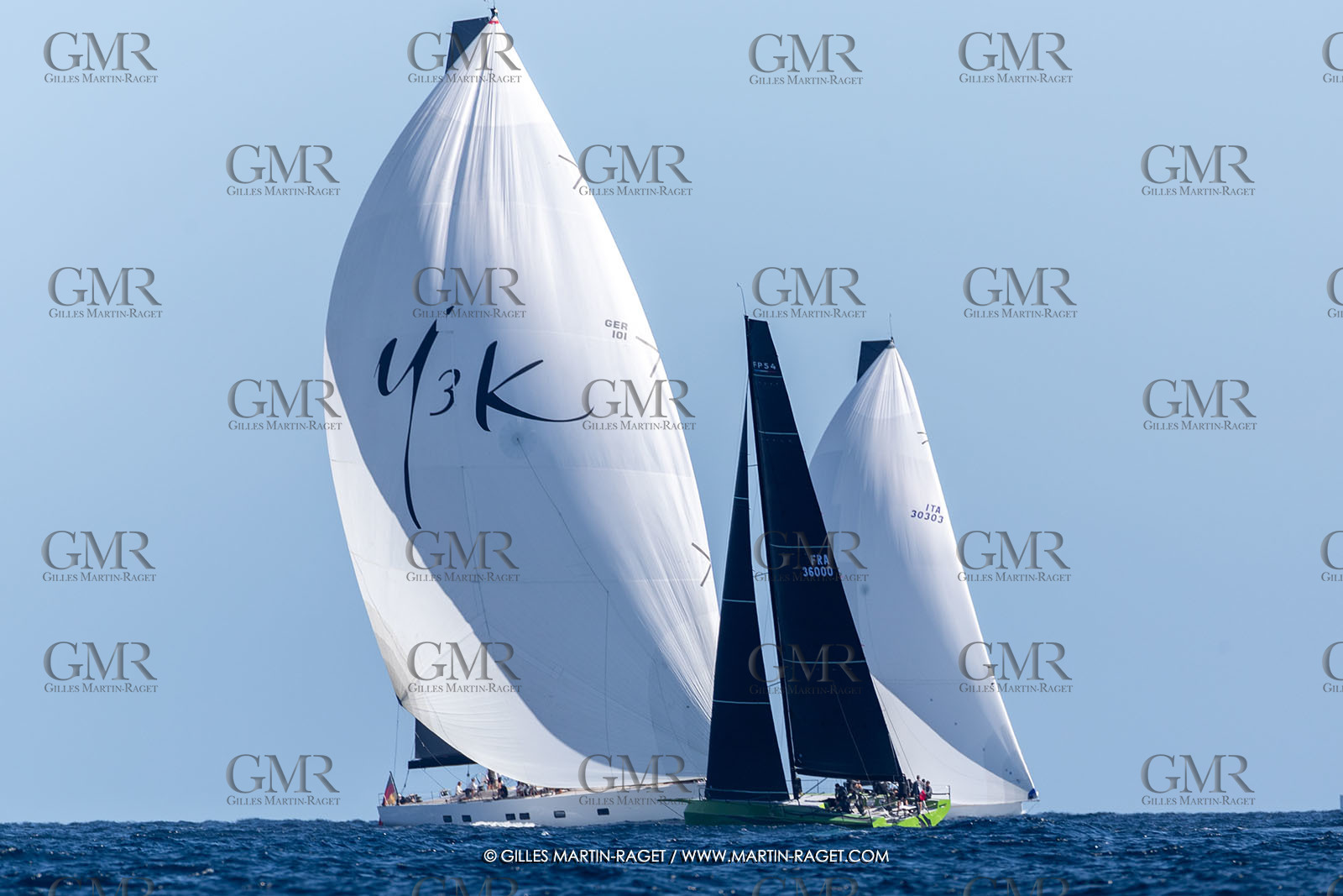 29 09 2024, Saint-Tropez (FRA), Les Voiles de Saint-Tropez 2024, Day 2, Trainings
