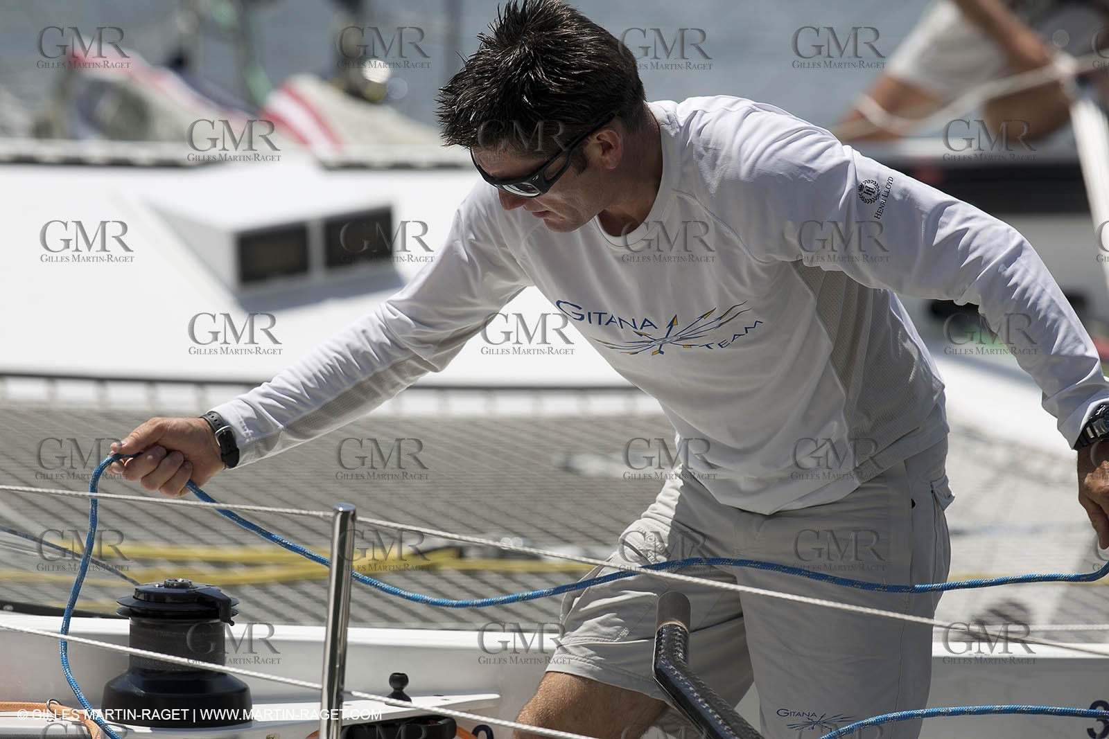 05 07 2012 - New York (USA) - Ocean Krys Race - Speed runs in fornt of NY city
