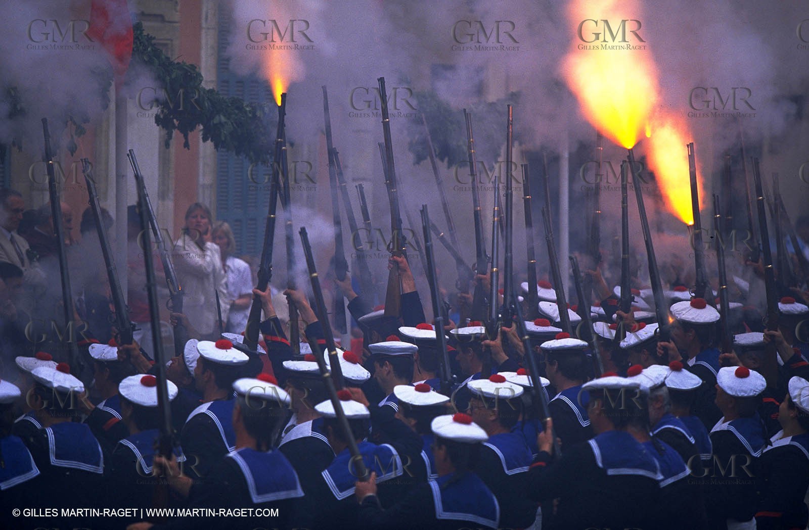 Traditionnal costumed festival in Saint Tropez