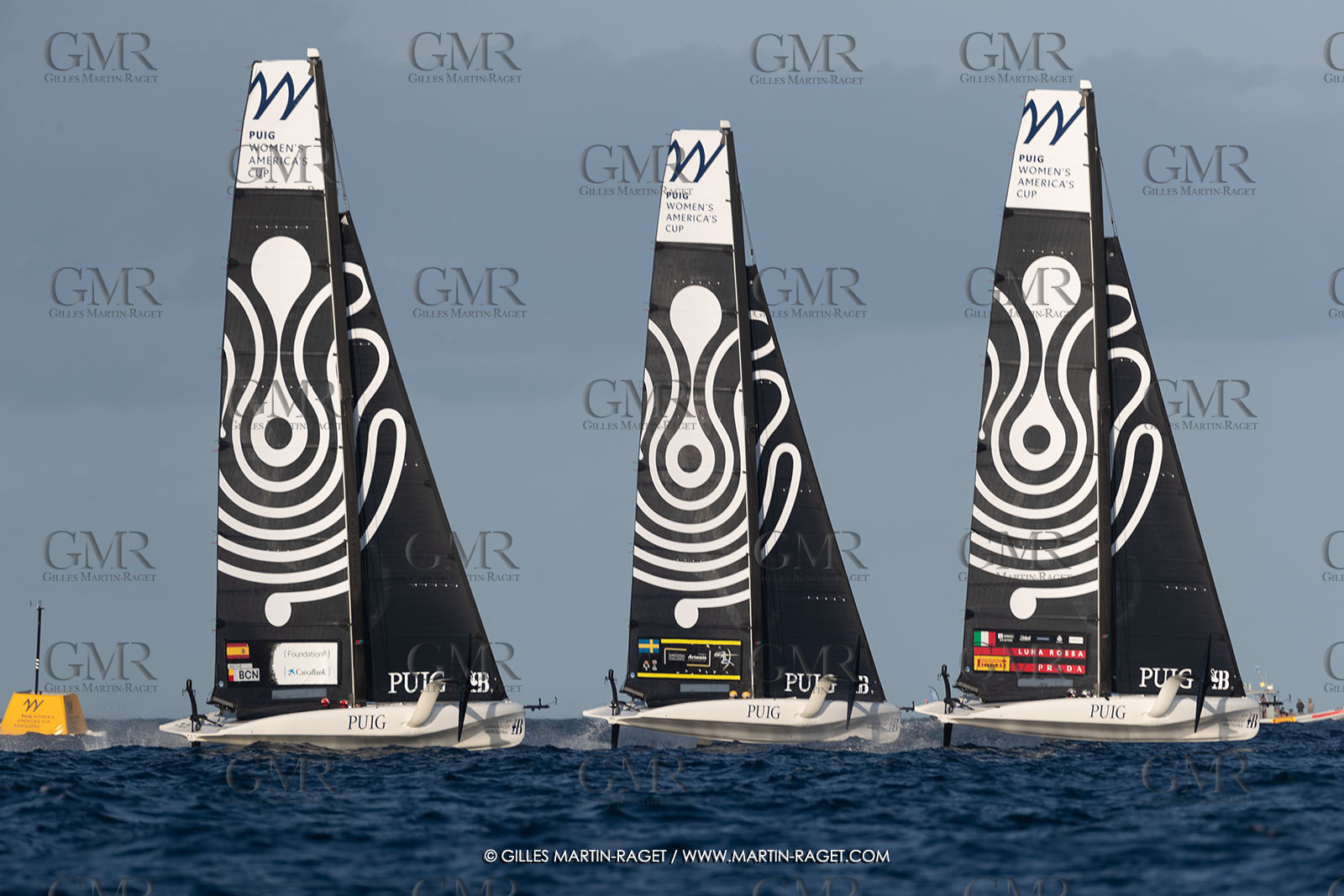 11 10 2024, Barcelona (ESP), Louis Vuitton 37th America's Cup, Puig Women America's Cup, semi finals