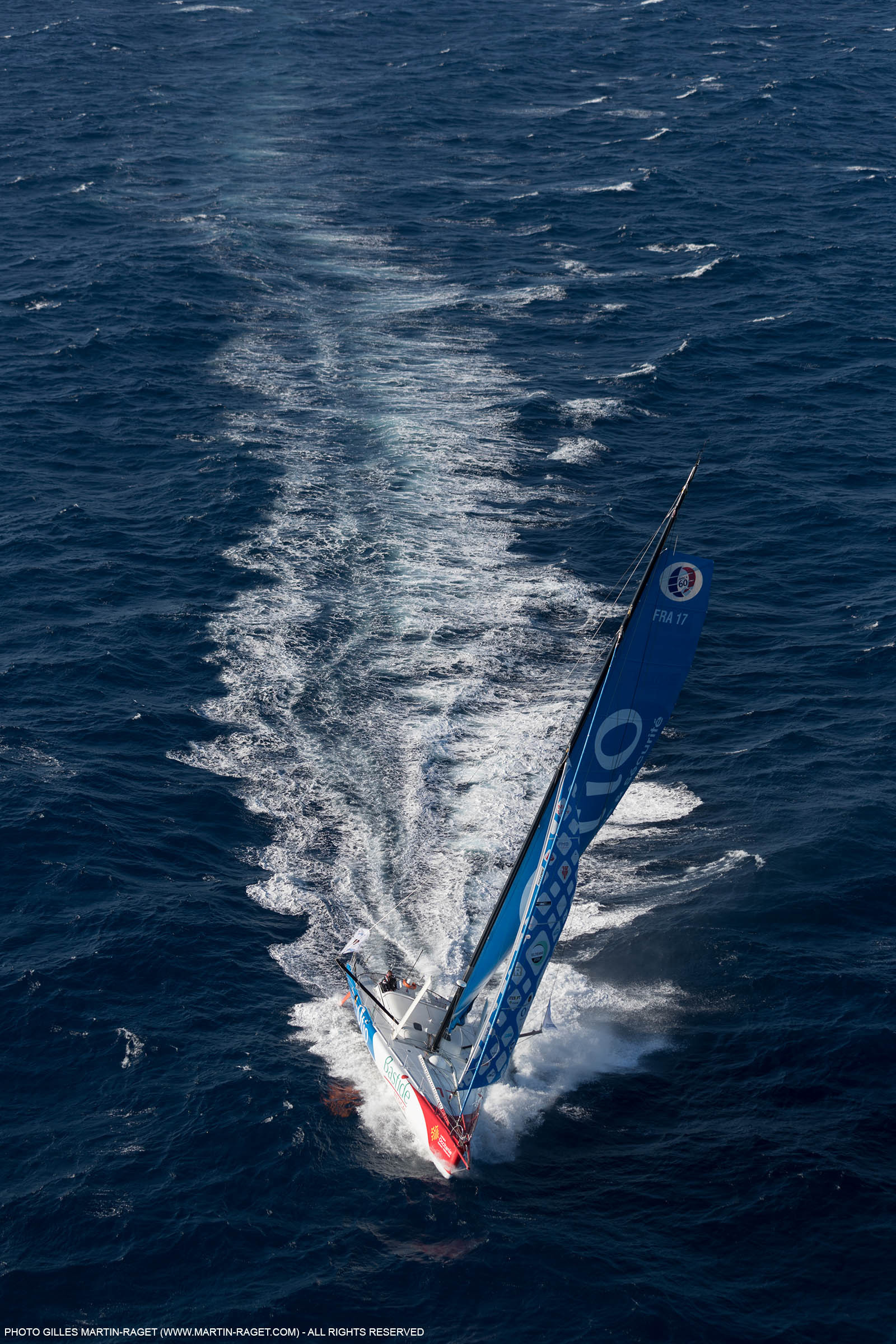 13 07 2017, Port Camargue (FRA,30), Transat Jacques Vabre 2017, Bastide Otio (Kito de Pavant, Yannick Bestaven), offshore trainings