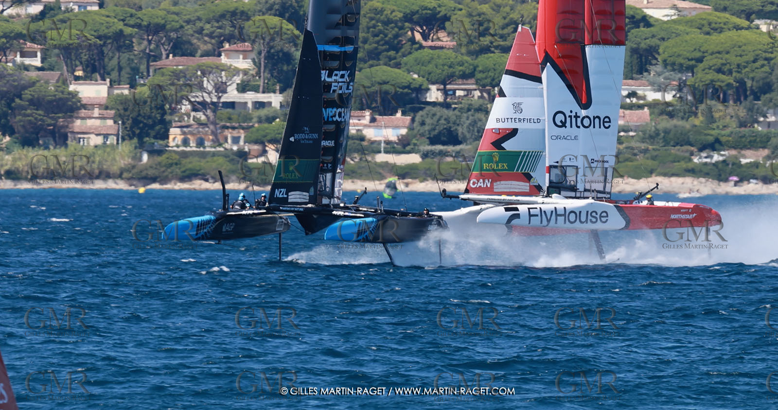 10 09 2025, Saint-Tropez,(FRA), Rockwool SailGP France Saint-Tropez, Race Day 1