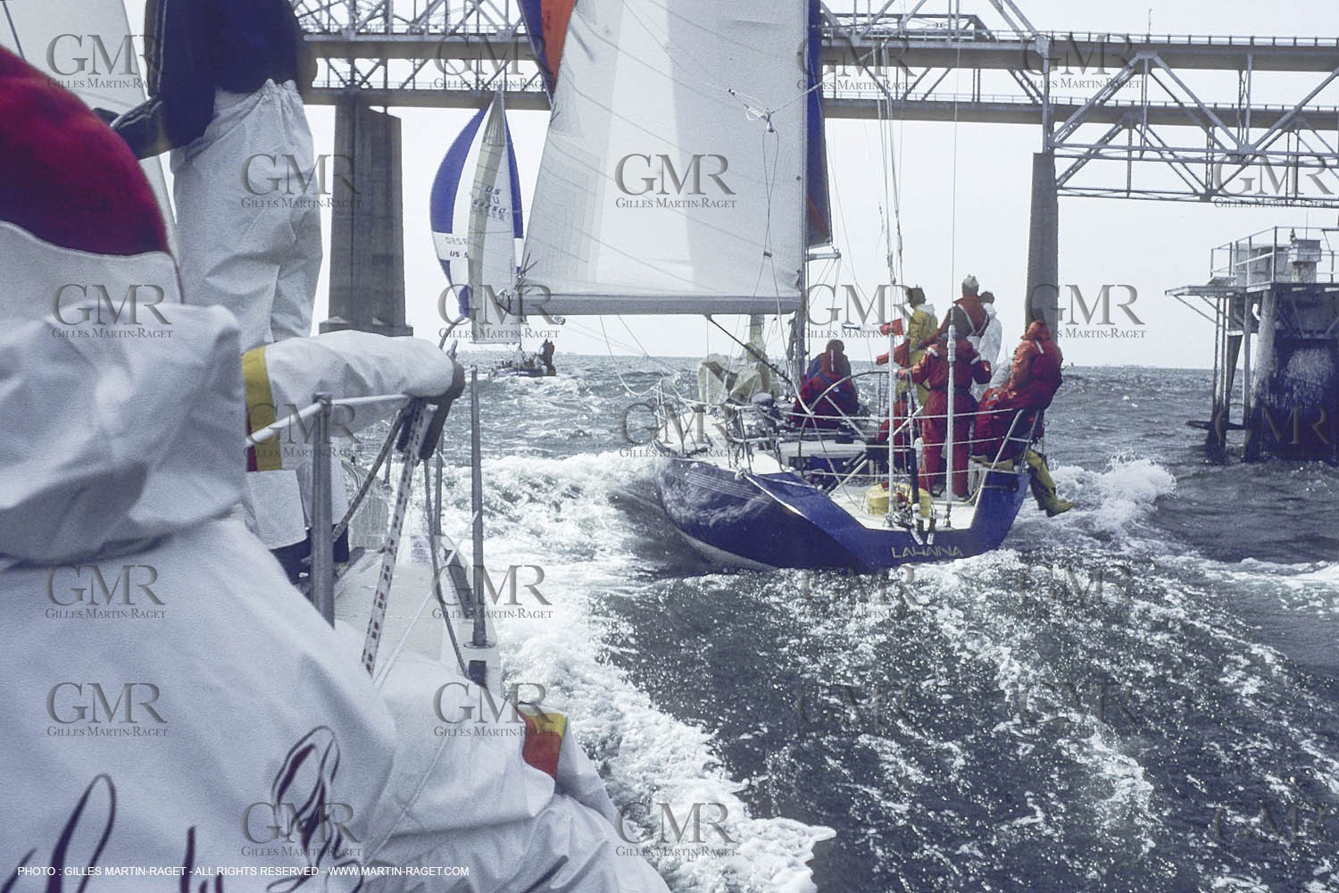 Sailing, yacht Racing, SORC 1981, Miami (FL), Onboard Lady B