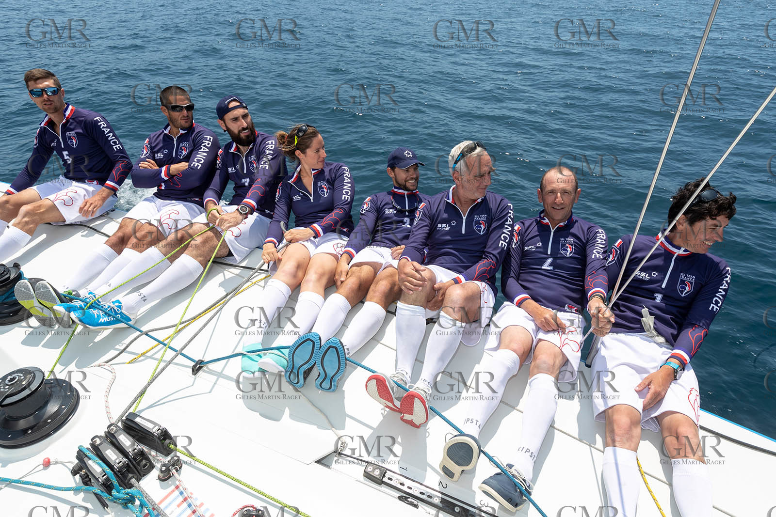 07 06 2021, Marseille (FRA,13), SSL Team France, Entraînement à bord de Tonerre de Glenn