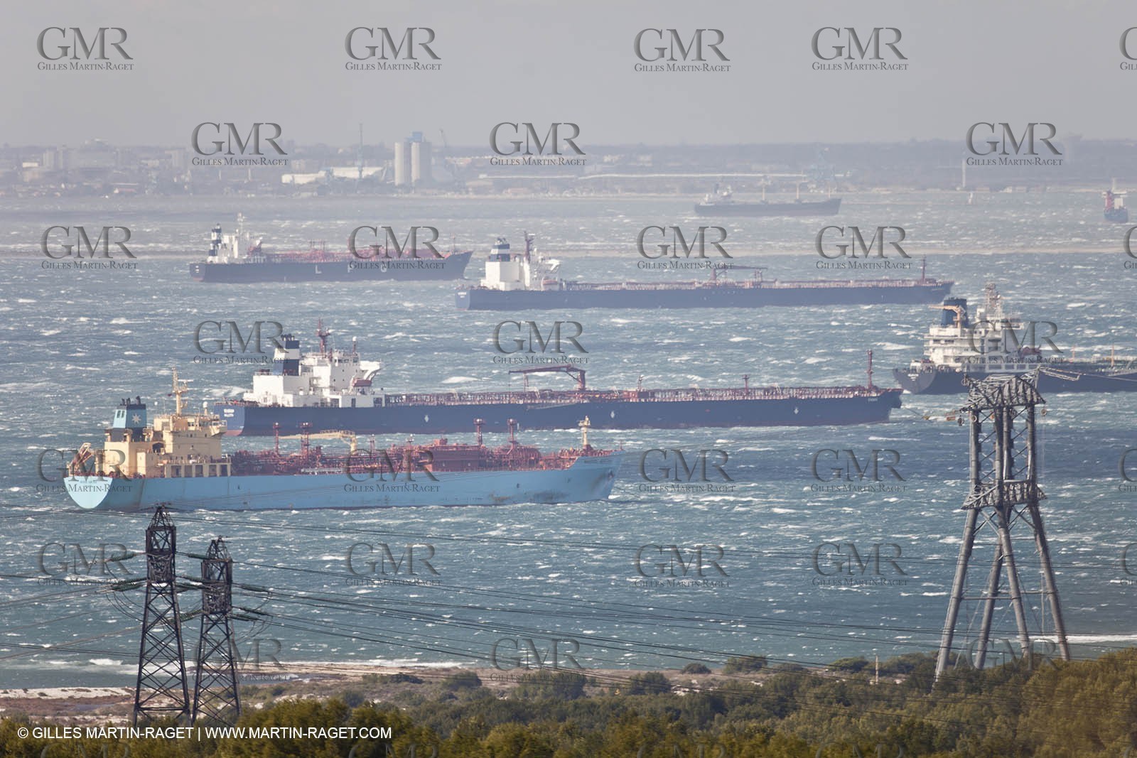 25 10 2010 - Marseille (FRA,13) - Ships at the mooring due to a strike of the harbour staff