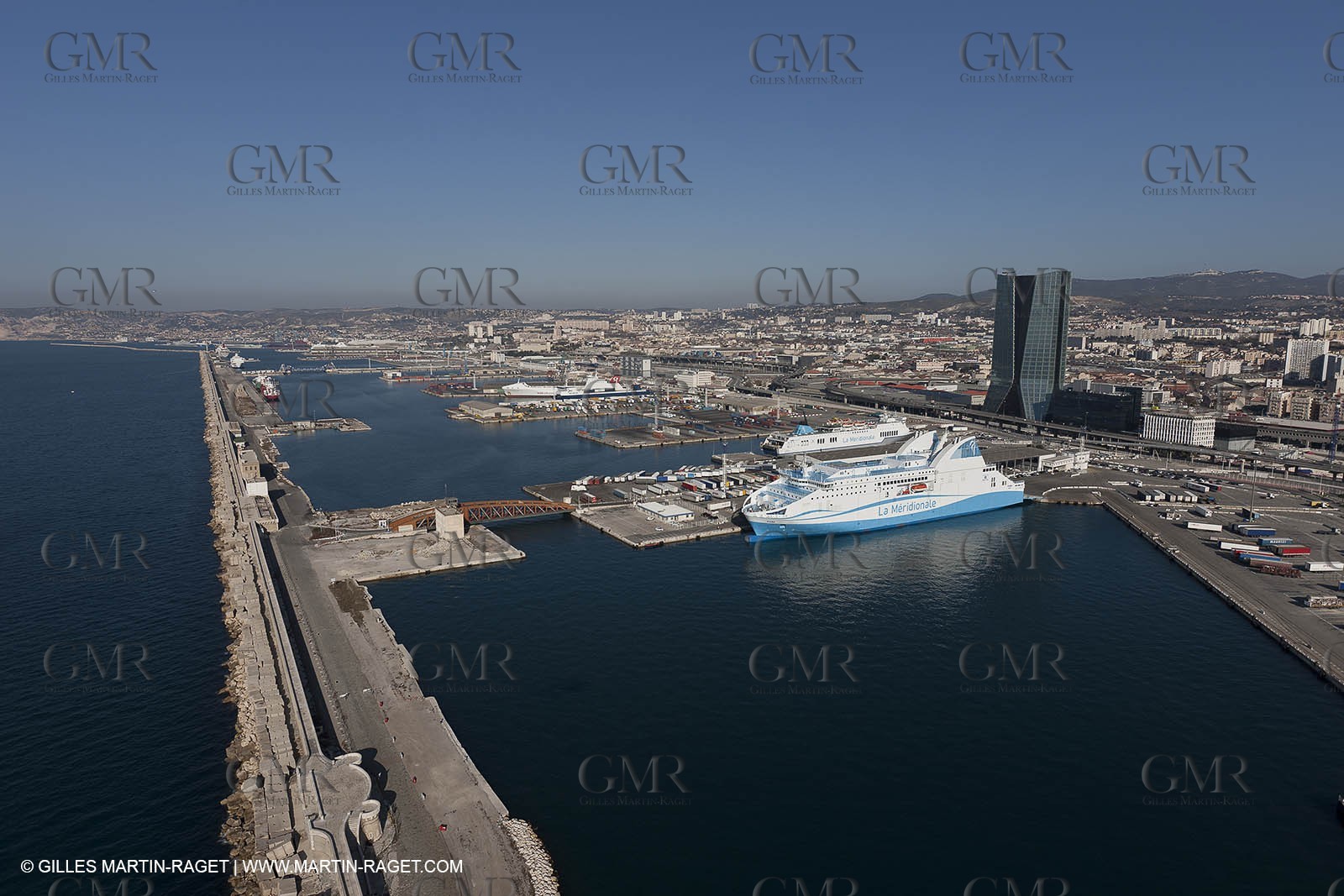 14 01 2012 - Marseille (FRA,13) - La Meridionale shipping company - the Piana off Marseille and the Calanques