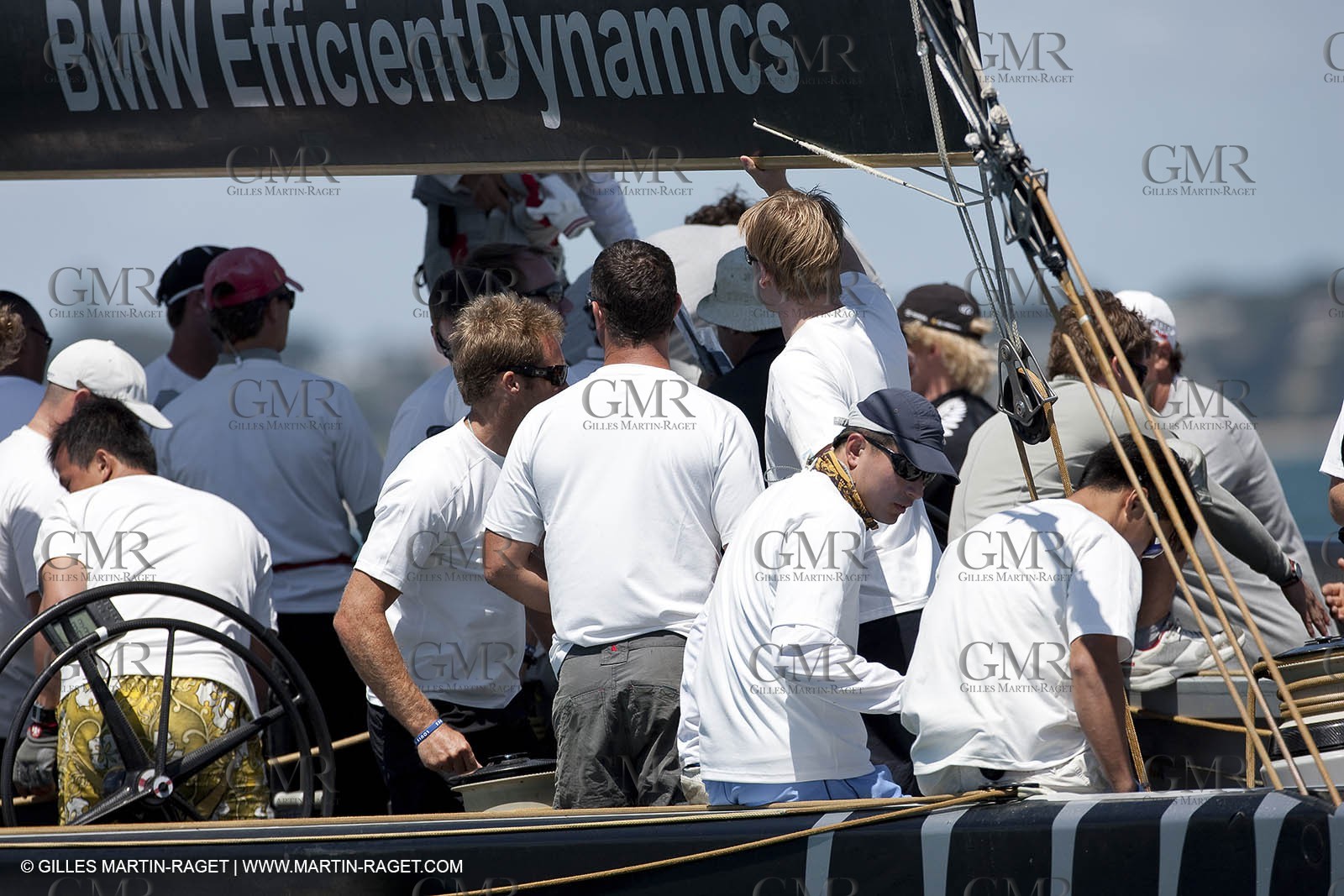 21 01 2009 - Auckland (NZL) -  Louis Vuitton Pacific Series - BMW ORACLE Racing - Training