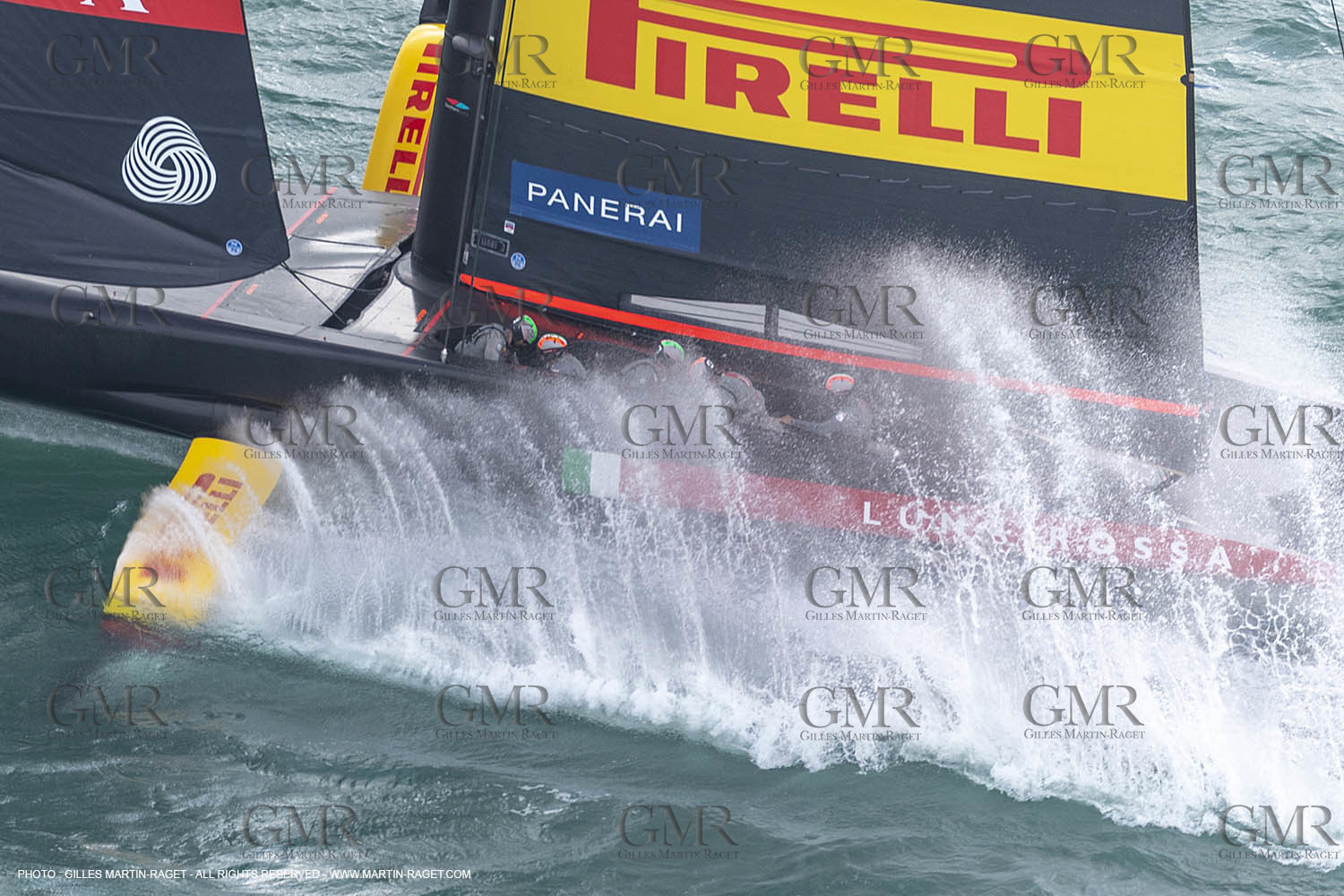10 12 2020 - Auckland (NZL) - 36th America's Cup - Practice Sessions - Day 2 -Luna Rossa Prada Pirelli Team