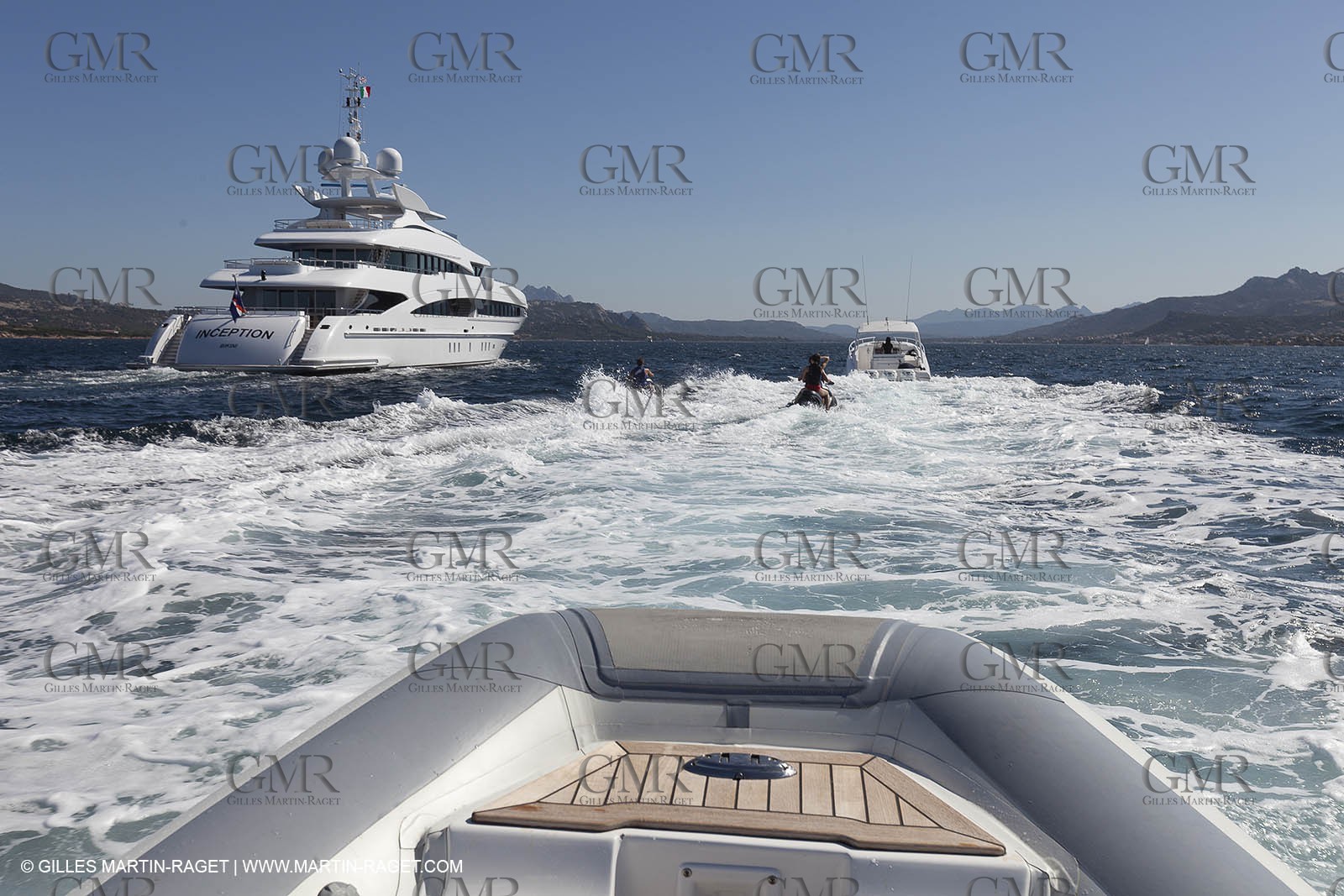 18 08 2011 - La Maddalena (ITA, Sardinia) - Motor yacht Inception