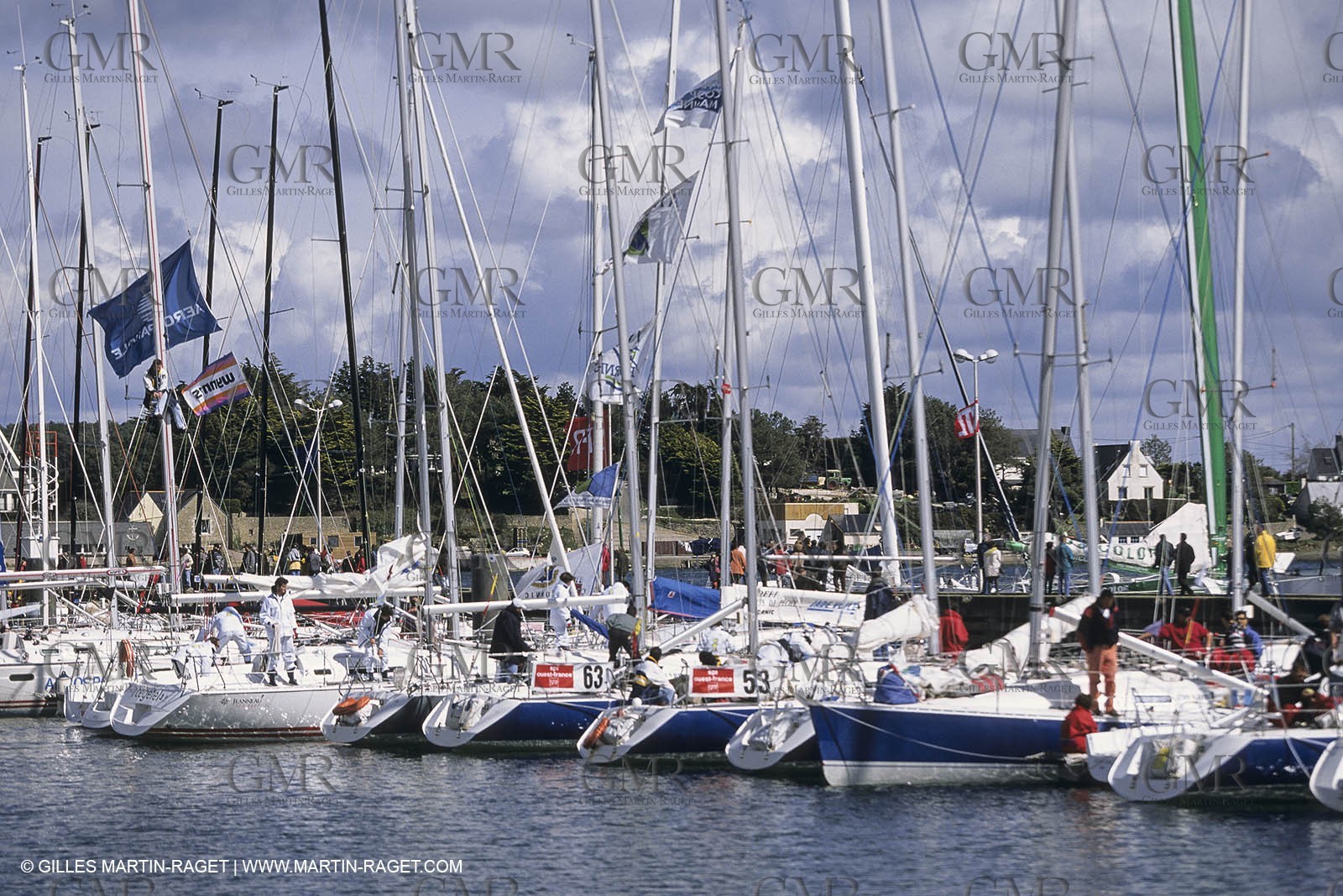Sailing, Yacht Racing, Spi Ouest France, La Trinité sur mer (Britanny)