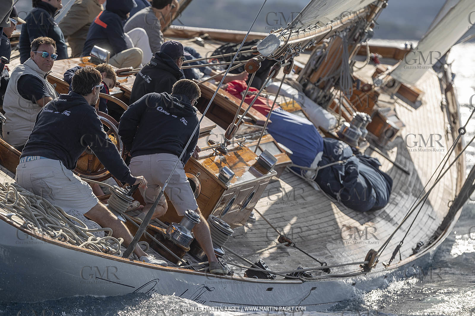 25 09 2022, Saint-Tropez (FRA, 83), Les Voiles de Saint-Tropez 2022, Arrivée des bateaux et de la Coupe d'Automne du Yacht Club de France
