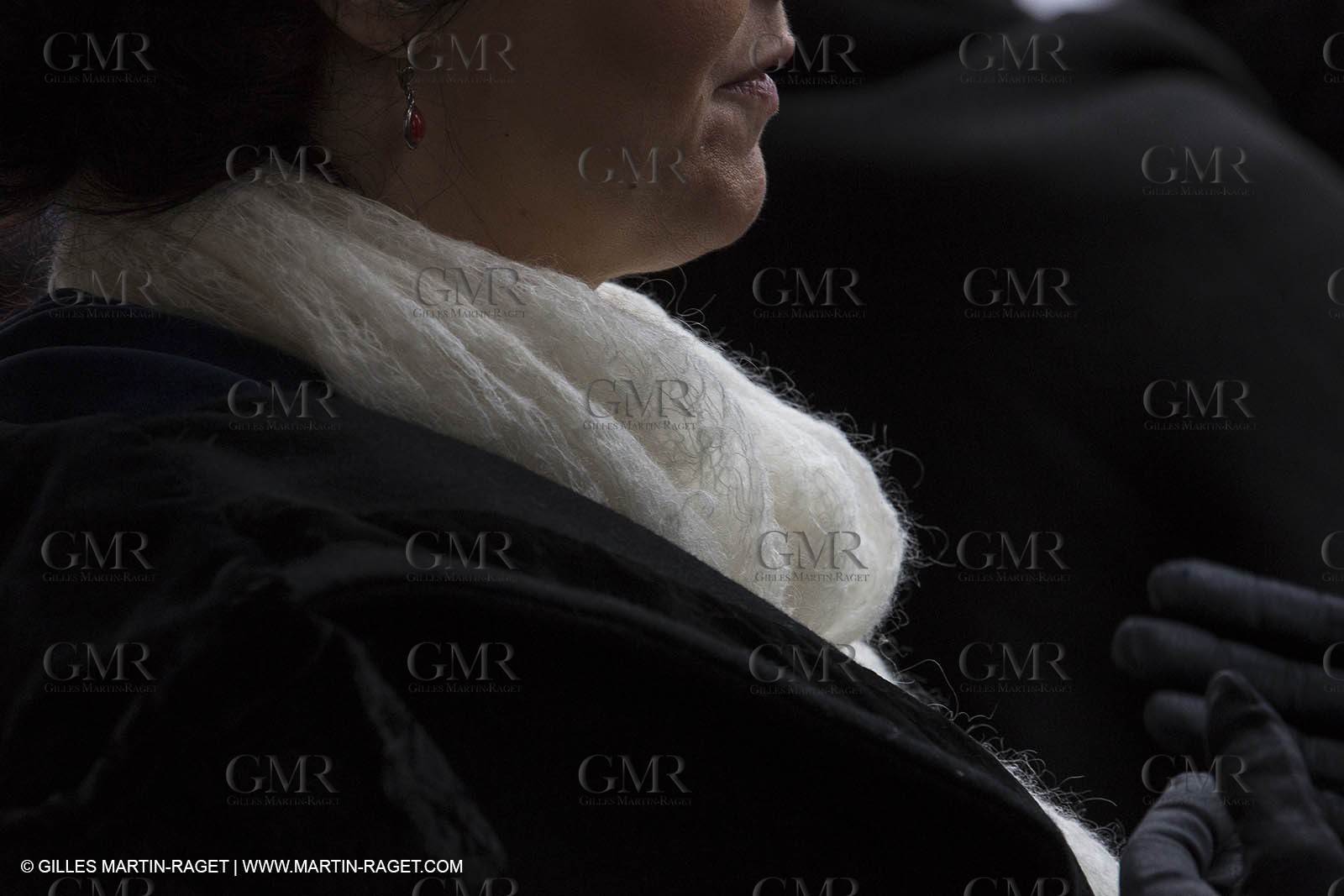 13 01 2012 - Marseille (FRA,13), Opening week-end for MP 2013, European capital of Culture, Traditional costumes from Provence