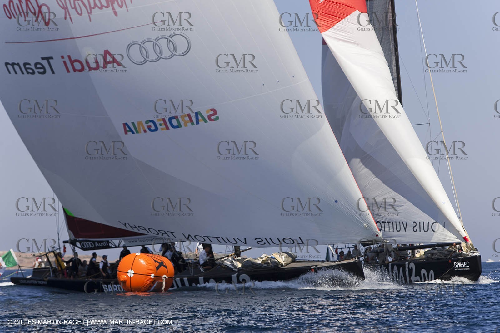23 05 2010 - La Maddalena (ITA, Sardinia) Louis Vuitton Trophy - BMW ORACLE Racing - Racing Day 2