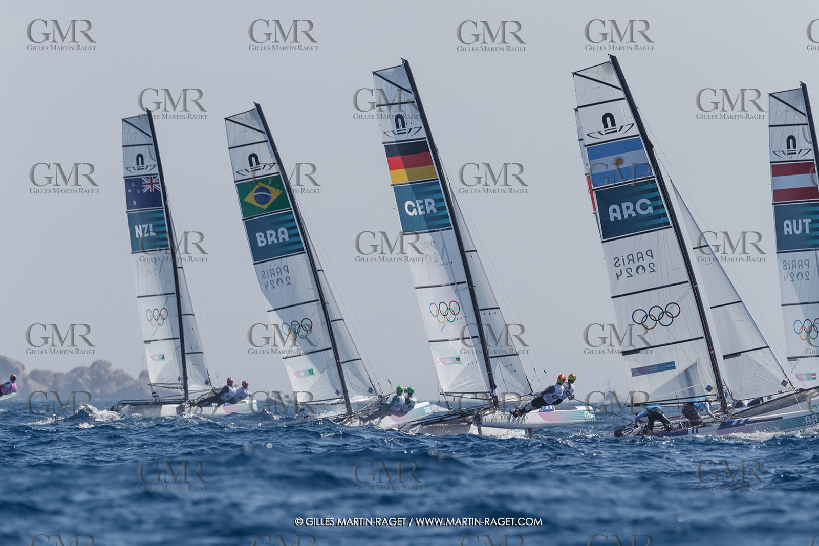 03 08 2024, Marseille (FRA), Paris 2024 Olympic Games, Sailing, Race Day 7