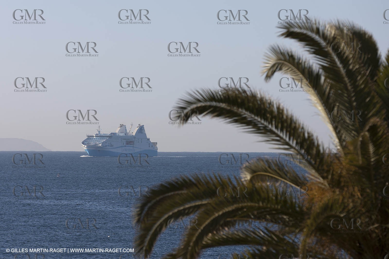 16 02 2012 - Ajaccio (FRA, Corse) -  La Méridionale shipping company- Piana at Ajaccio