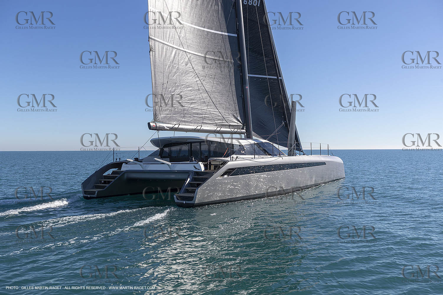 05 02 2019, La Grande Motte (FRA,34), Gunboat 68 sail testing  2