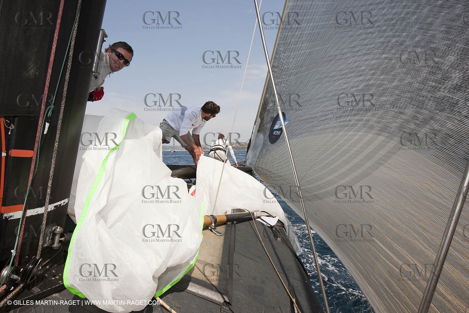 19 05 2010 - La Maddalena (ITA, Sardinia) Louis Vuitton Trophy - BMW ORACLE Racing - Training