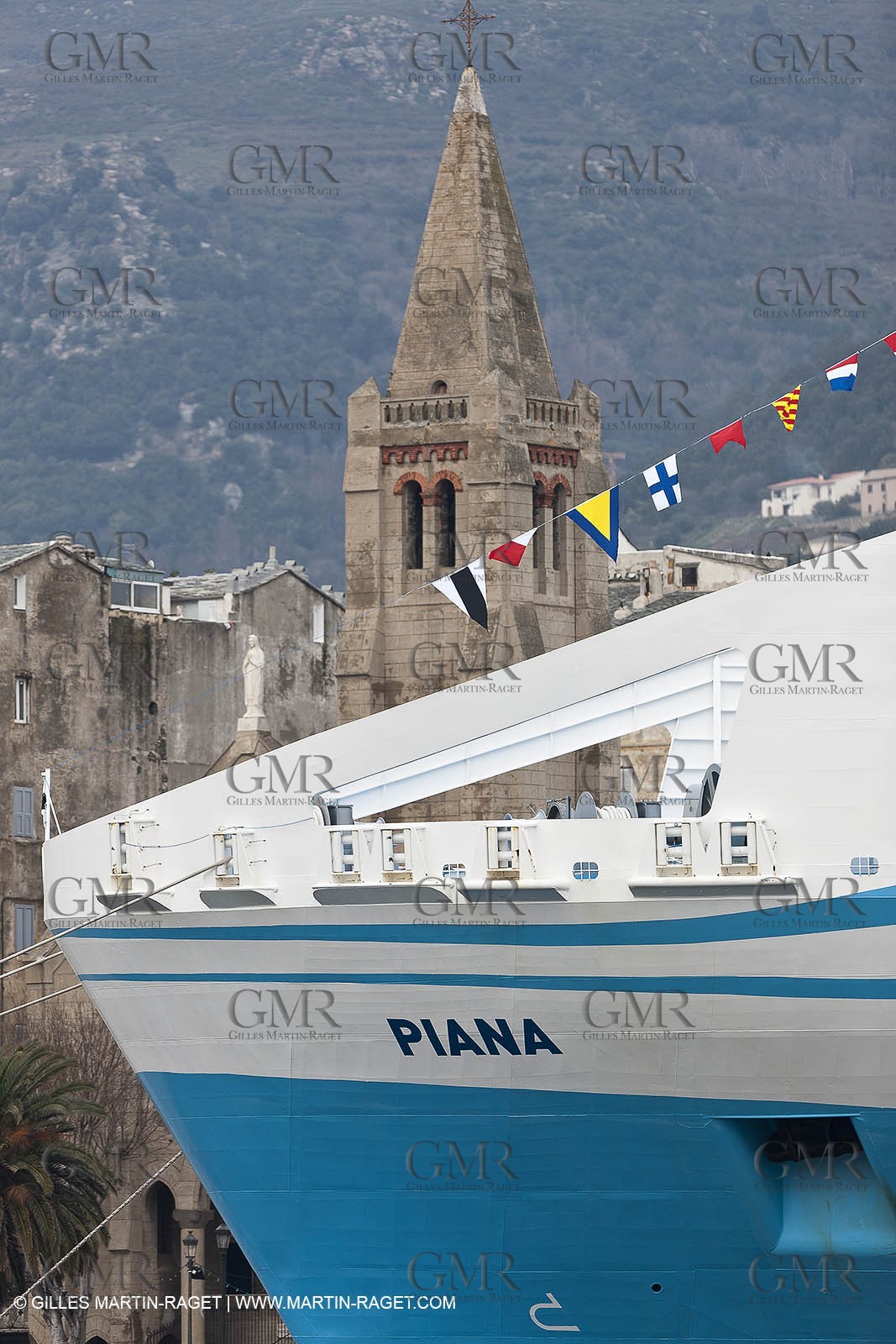 01-31-12   Marseilles (FRA,13) Bastia (FRA,Corsica)   Launching cruising trip and Christening ceremony of PIANA, last ferry ship from La Meridionale