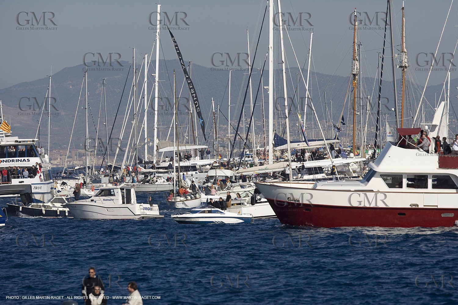 11 11 2007 - Barcelona (Spain) -  Barcelona World Race 2007 - Start