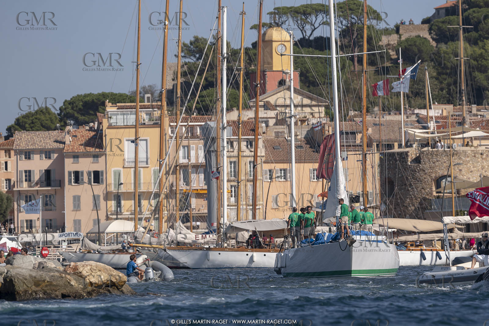29 09 2018, Saint-Tropez (FRA,83), Voiles de Saint-Tropez 2019, Arrival Cannes-Saint-Tropez and trainings