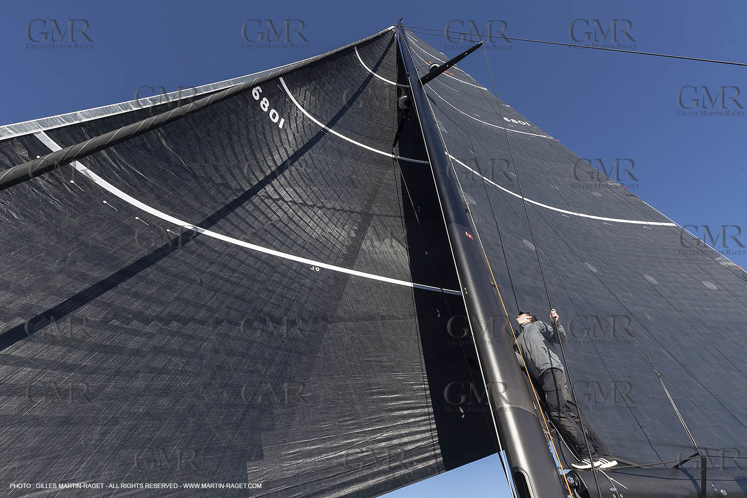 05 02 2019, La Grande Motte (FRA,34), Gunboat 68 sail testing  2