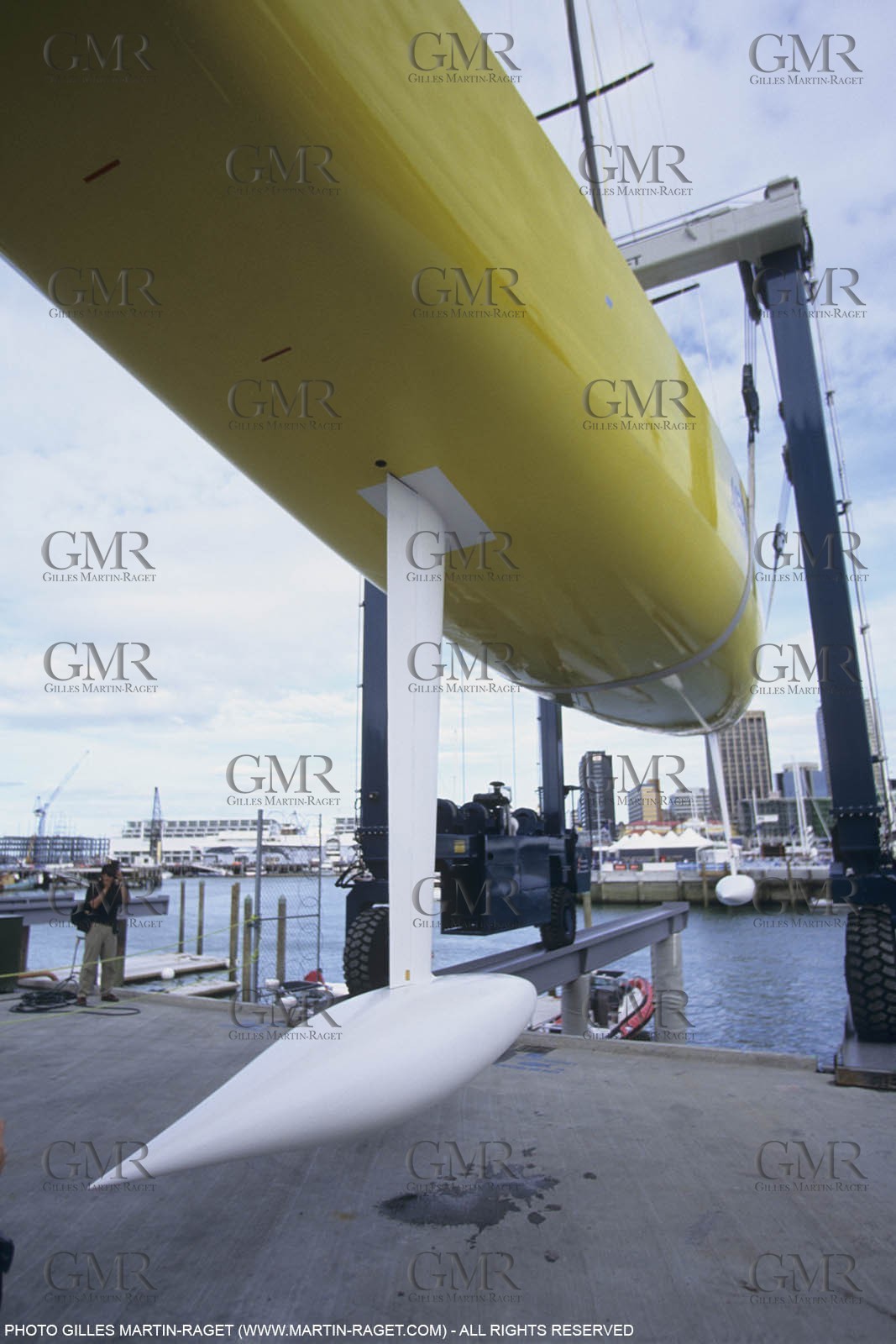 Sailing, Yacht Racing, America's Cup XXX, Auckland (NZL), 2000, Be Happy