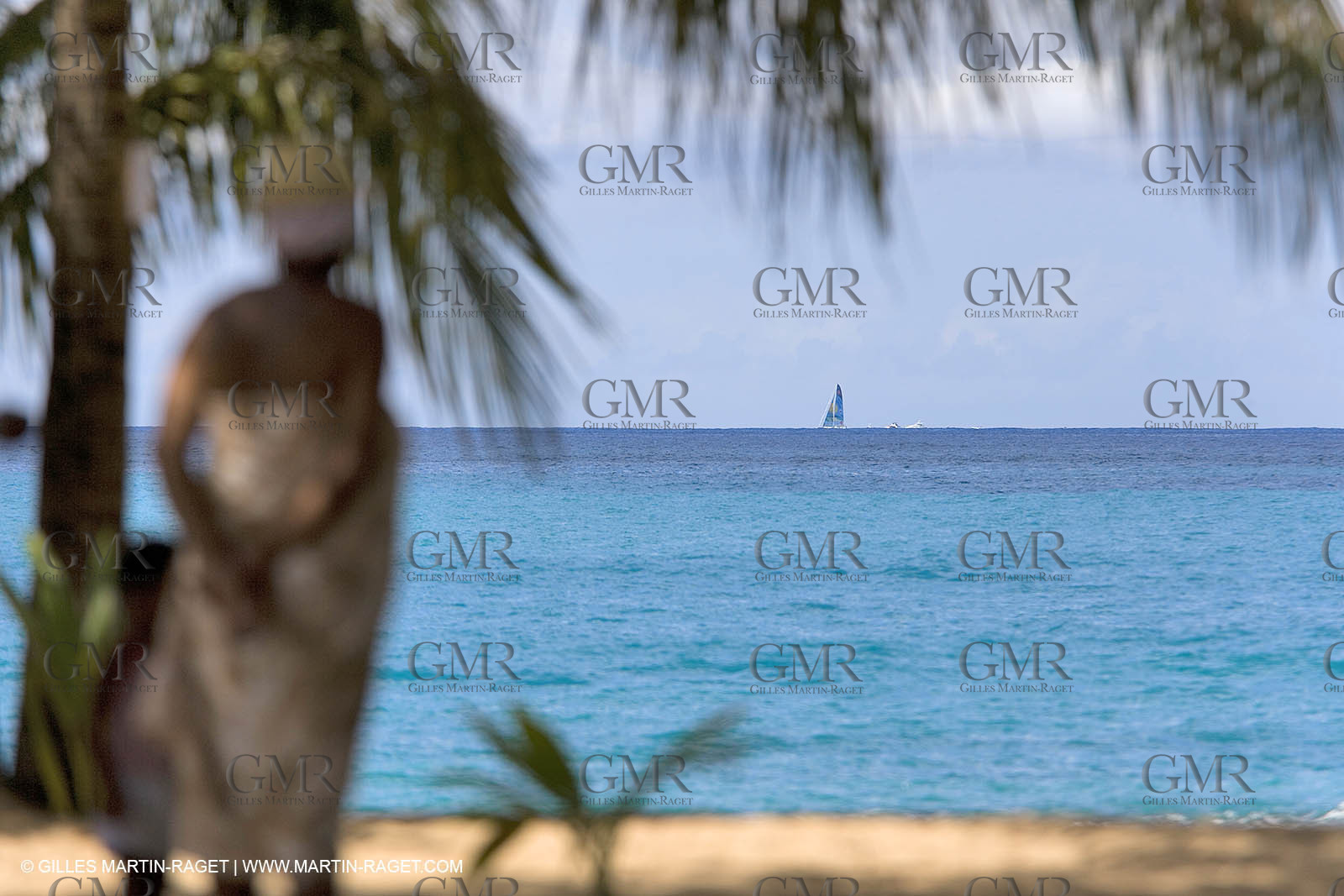 06 11 2006 - Pointe à Pitre Guadelupe (FRA) - Route du Rhum 2006 arrival Thelier Claude (Region Guadeloupe)