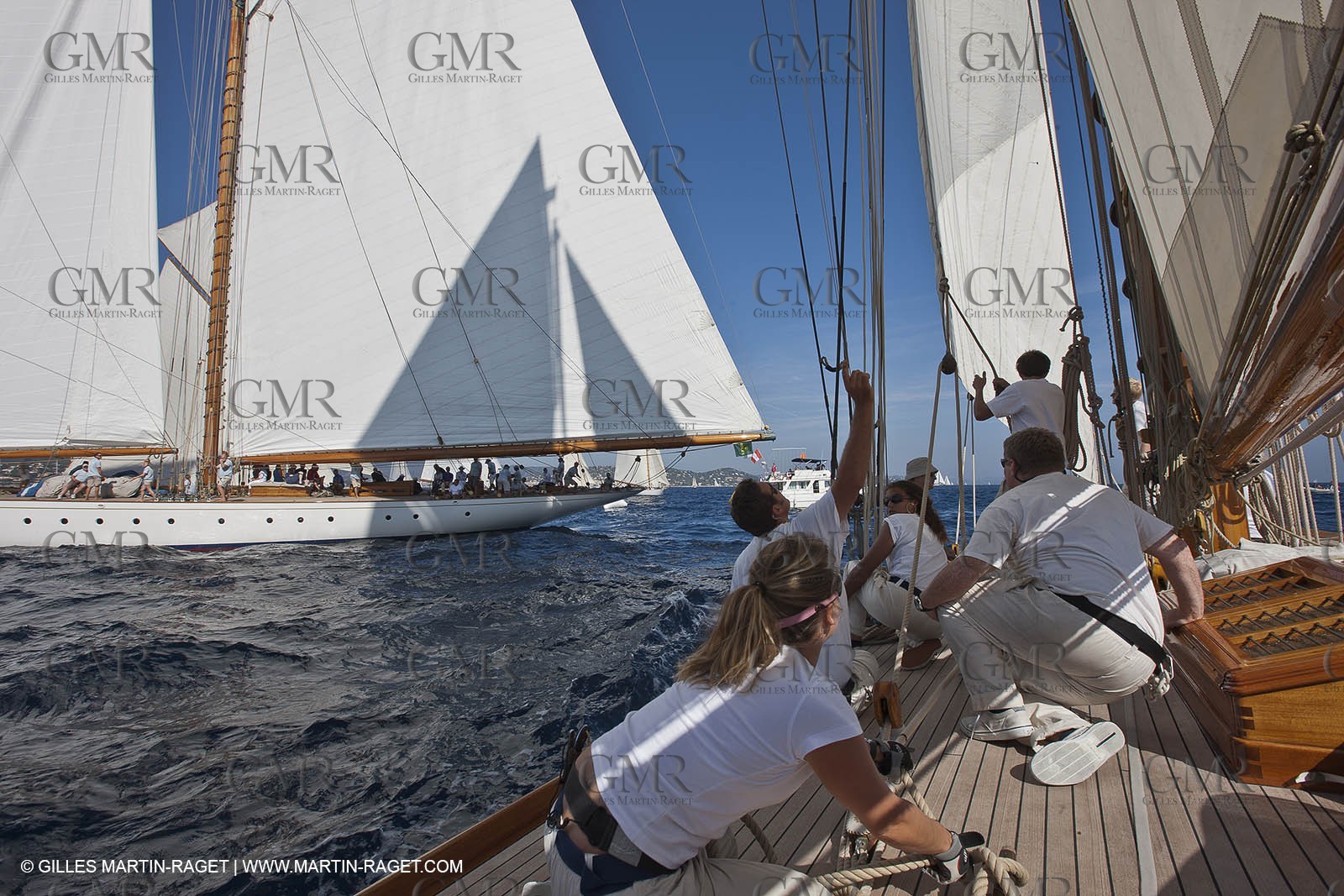 01 10 2011 - Saint Tropez (FRA,13) - Voiles de Saint Tropez 2011 - Classic Yachts - Day 5 - Onboard Mariquita
