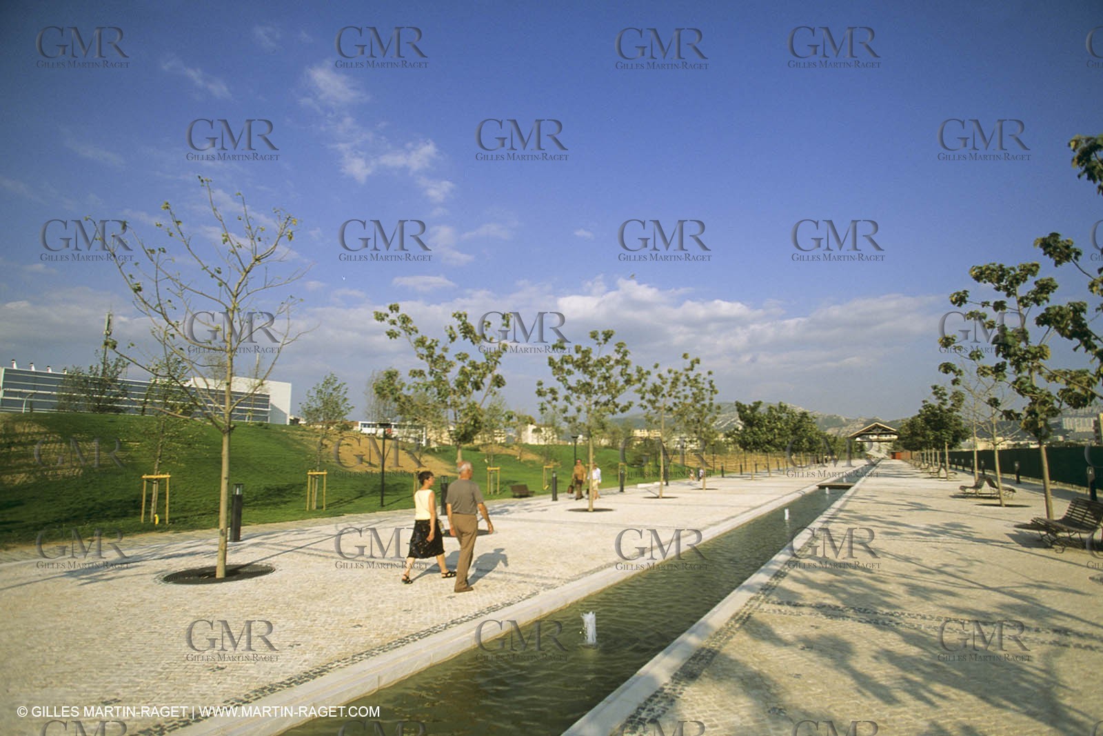 Marseille historical heritage (check keywords for more infos)Jardin du Millénaire