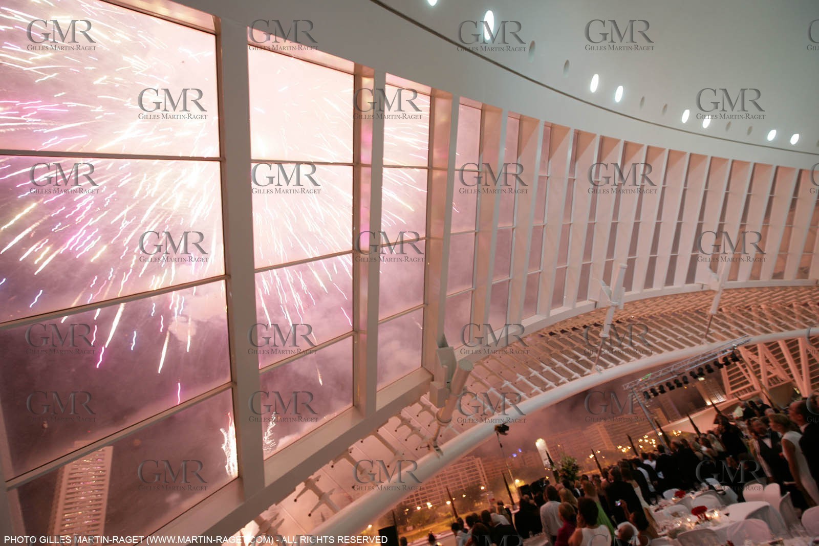 2' 06 2007-Valencia (Spain)- 32nd America's Cup - Final Match - Day 2 - Laurie Davidson and Bruno Troublé induction in America's Cup Hall of Fame