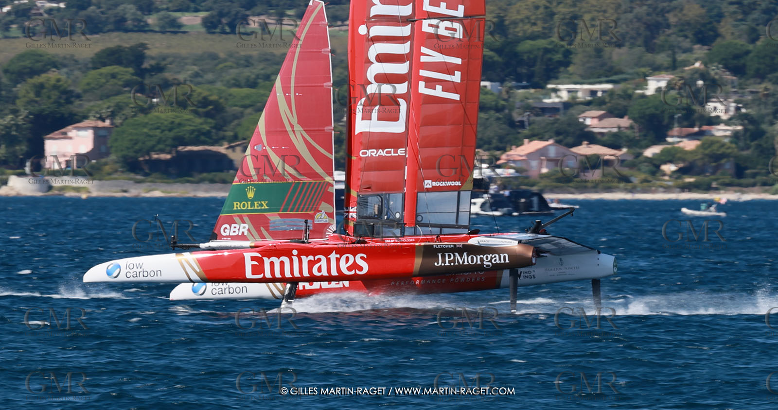 10 09 2025, Saint-Tropez,(FRA), Rockwool SailGP France Saint-Tropez, Race Day 1
