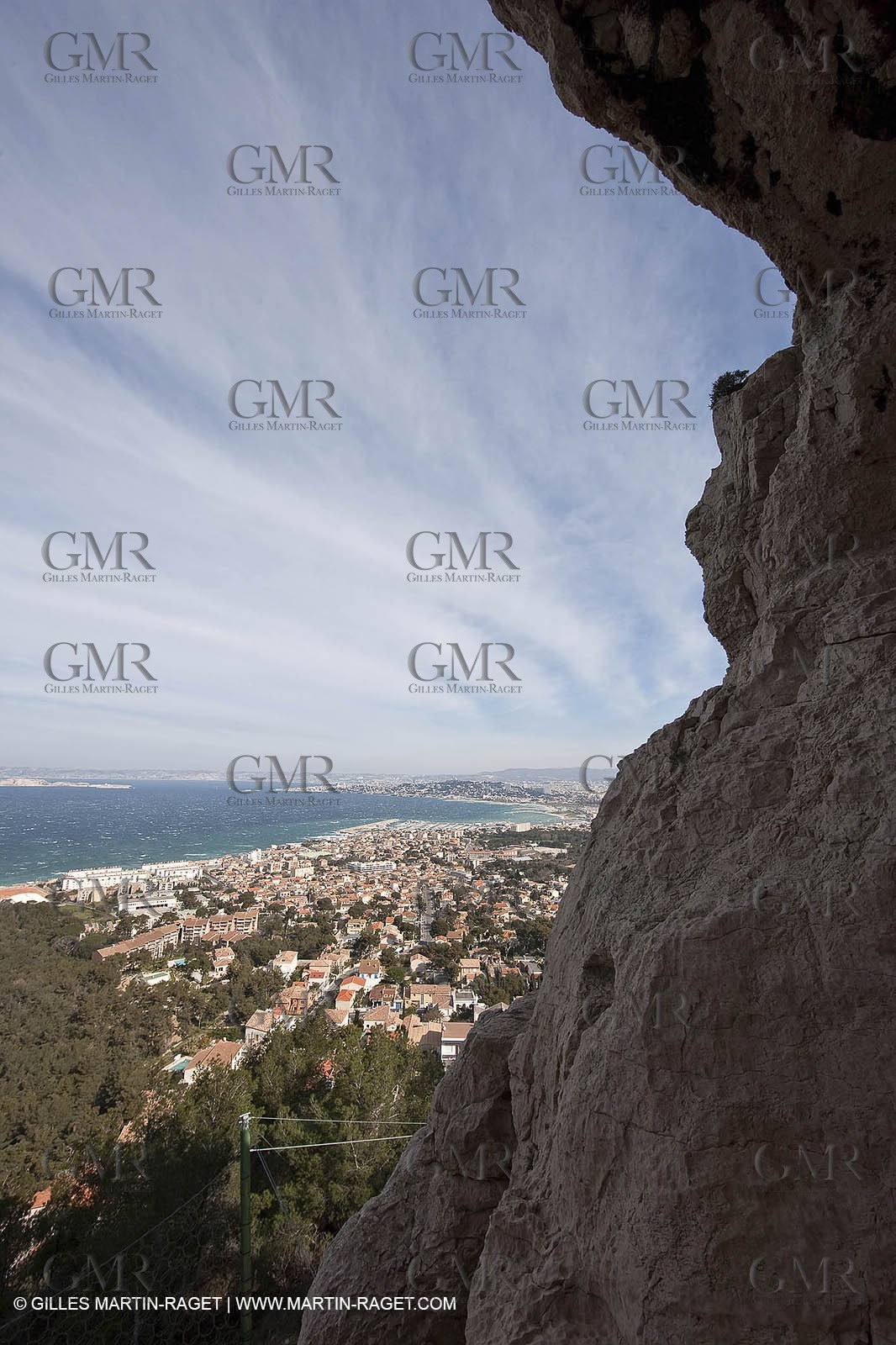 25 03 2009 - Marseille (FRA, 13) - Les Calanques - Massif de Marseilleveyre - La Roche Percée