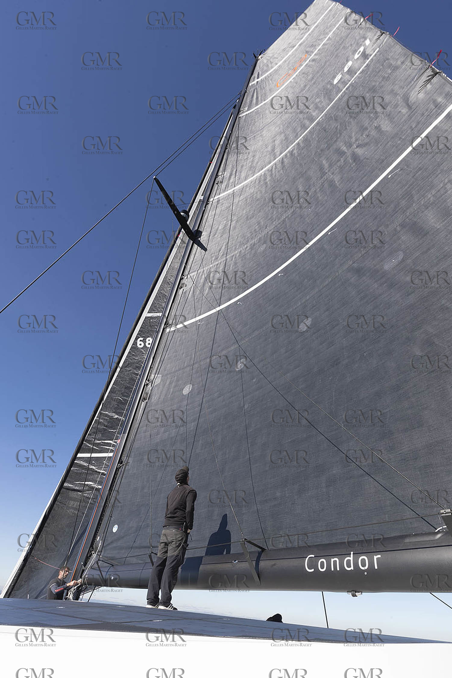 05 02 2019, La Grande Motte (FRA,34), Gunboat 68 sail testing  2