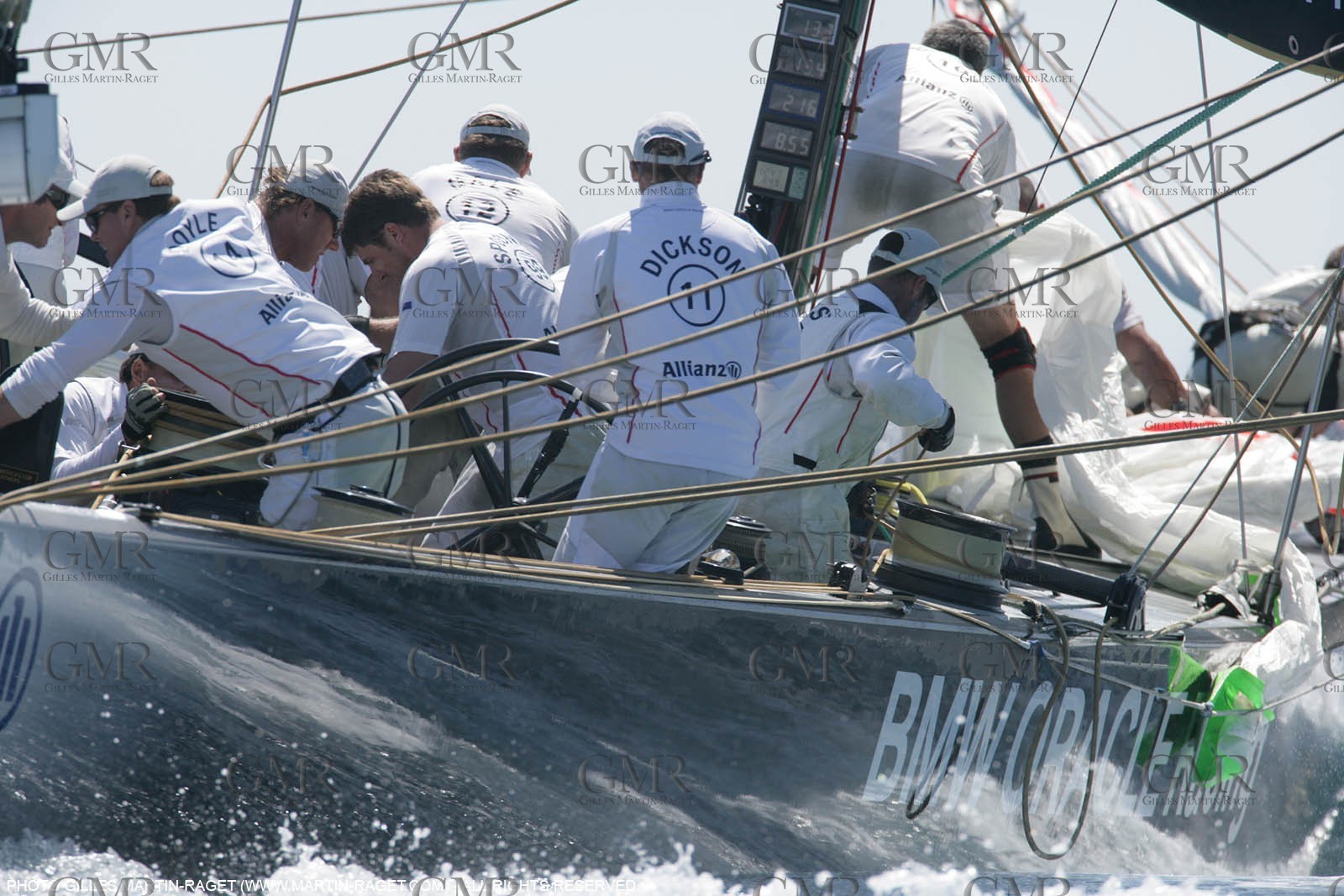 8 05 2007-Valencia (Spain)- 32nd America's Cup - Louis Vuitton Cup - RR2 - Day 10 - BMW ORACLE Racing