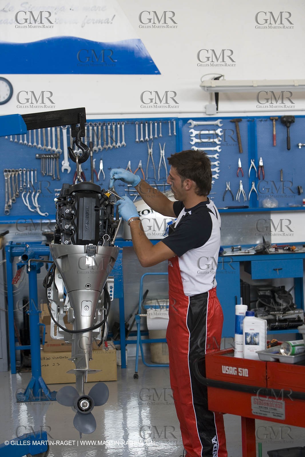 power boats, maintenance, technique