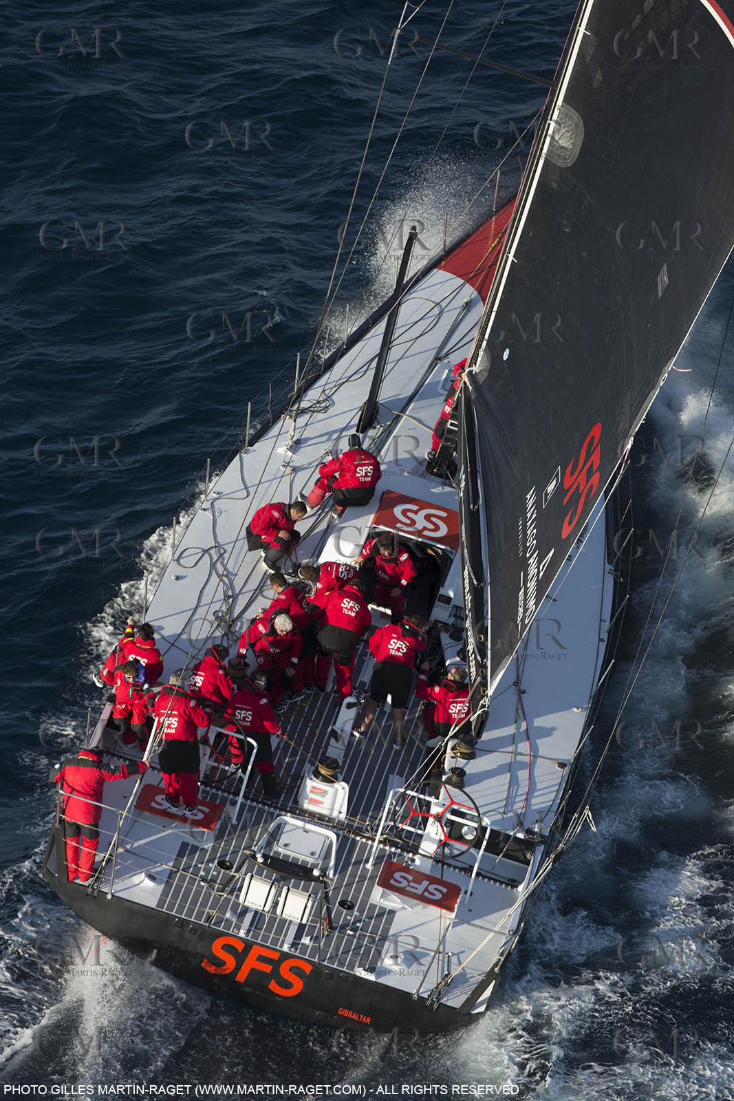24 mars 2016   Marseille (FRA,13), SFS II (skipper Lionel Péan), last training before Marseille Sailing Week